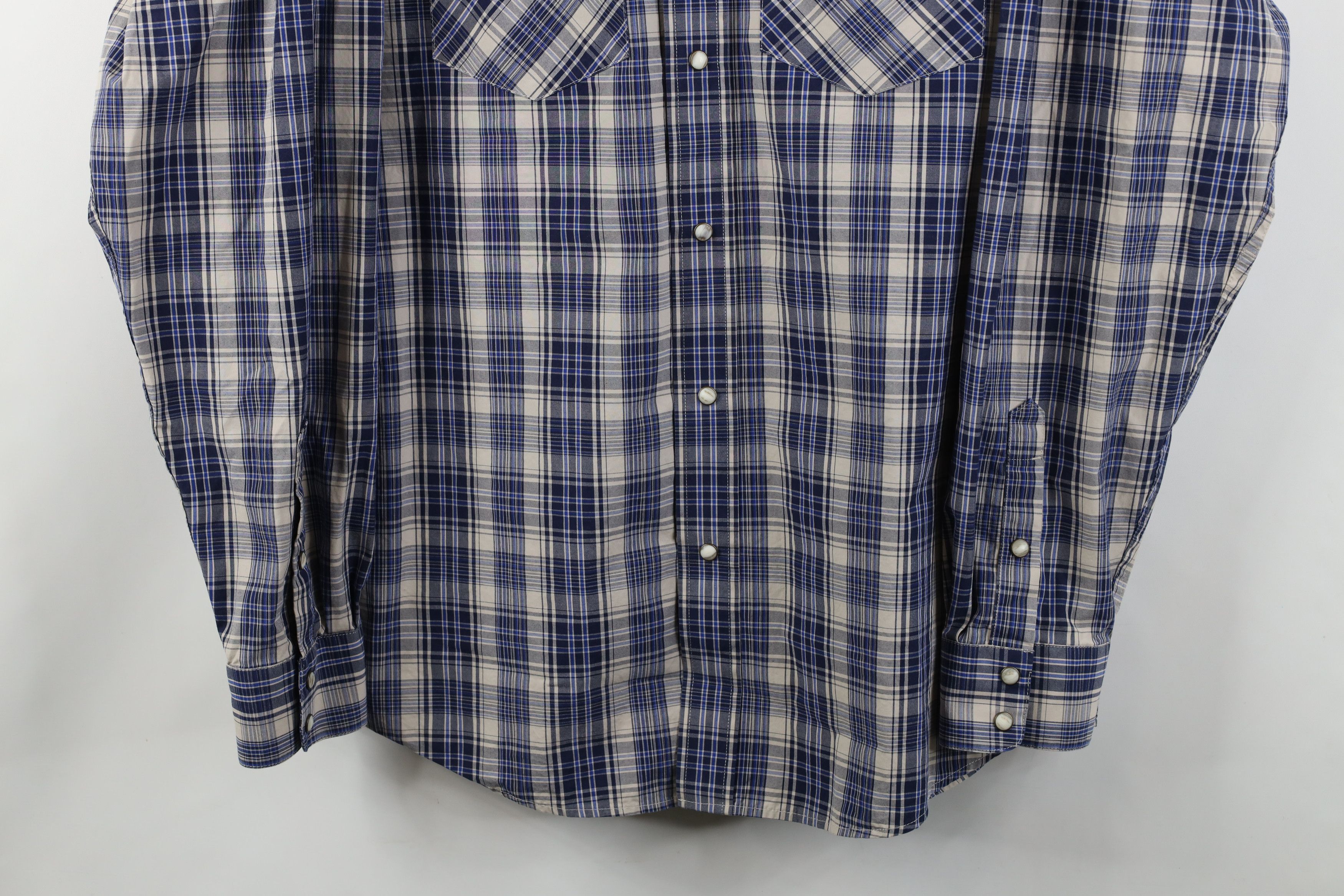 Ariat Ariat Pro Series Western Rodeo Pearl Snap Button Shirt Plaid Size US L / EU 52-54 / 3 - 3 Thumbnail