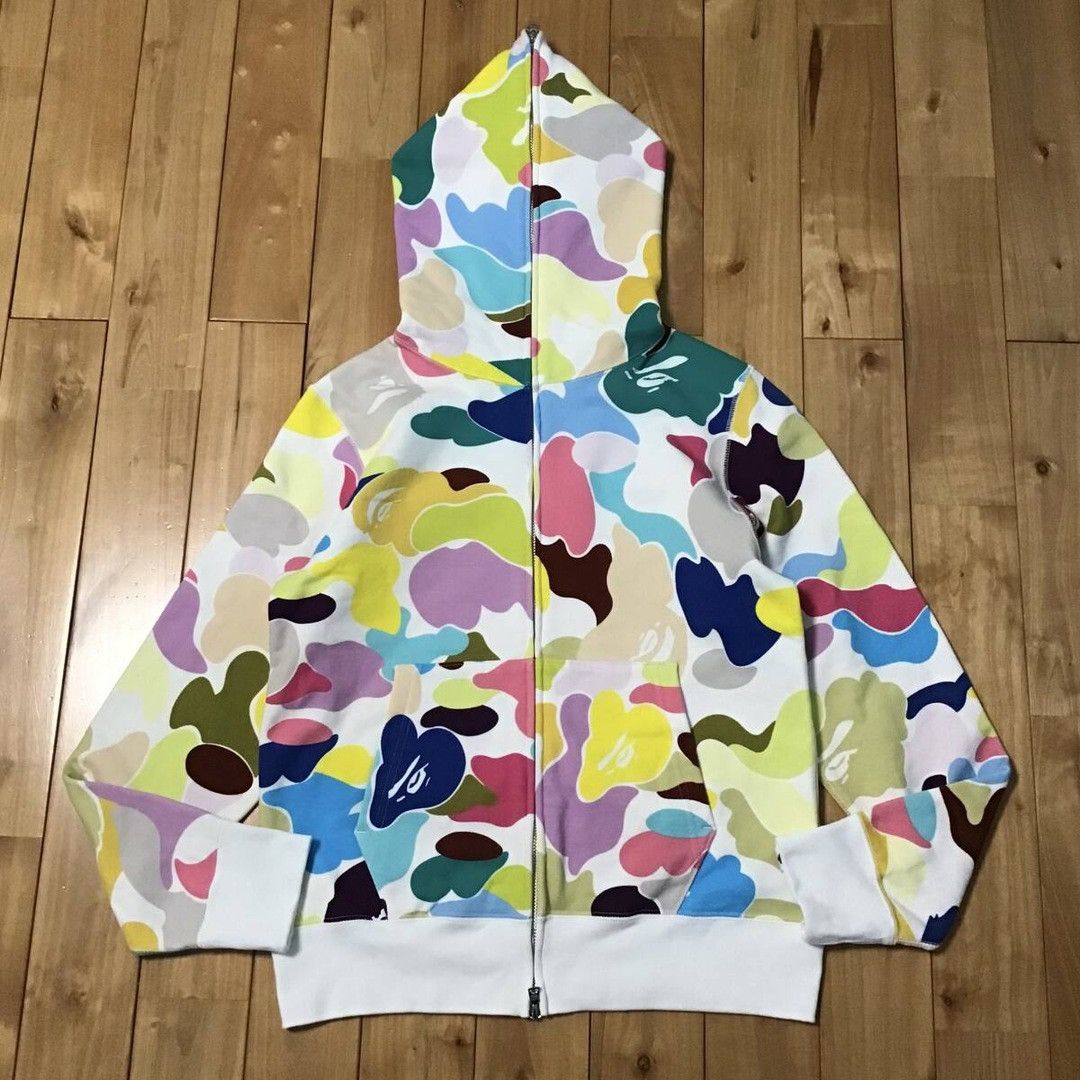 Bape × Nigo BAPE Giant multi camo full zip hoodie a bathing ape NIGO Size US S / EU 44-46 / 1 - 1 Thumbnail