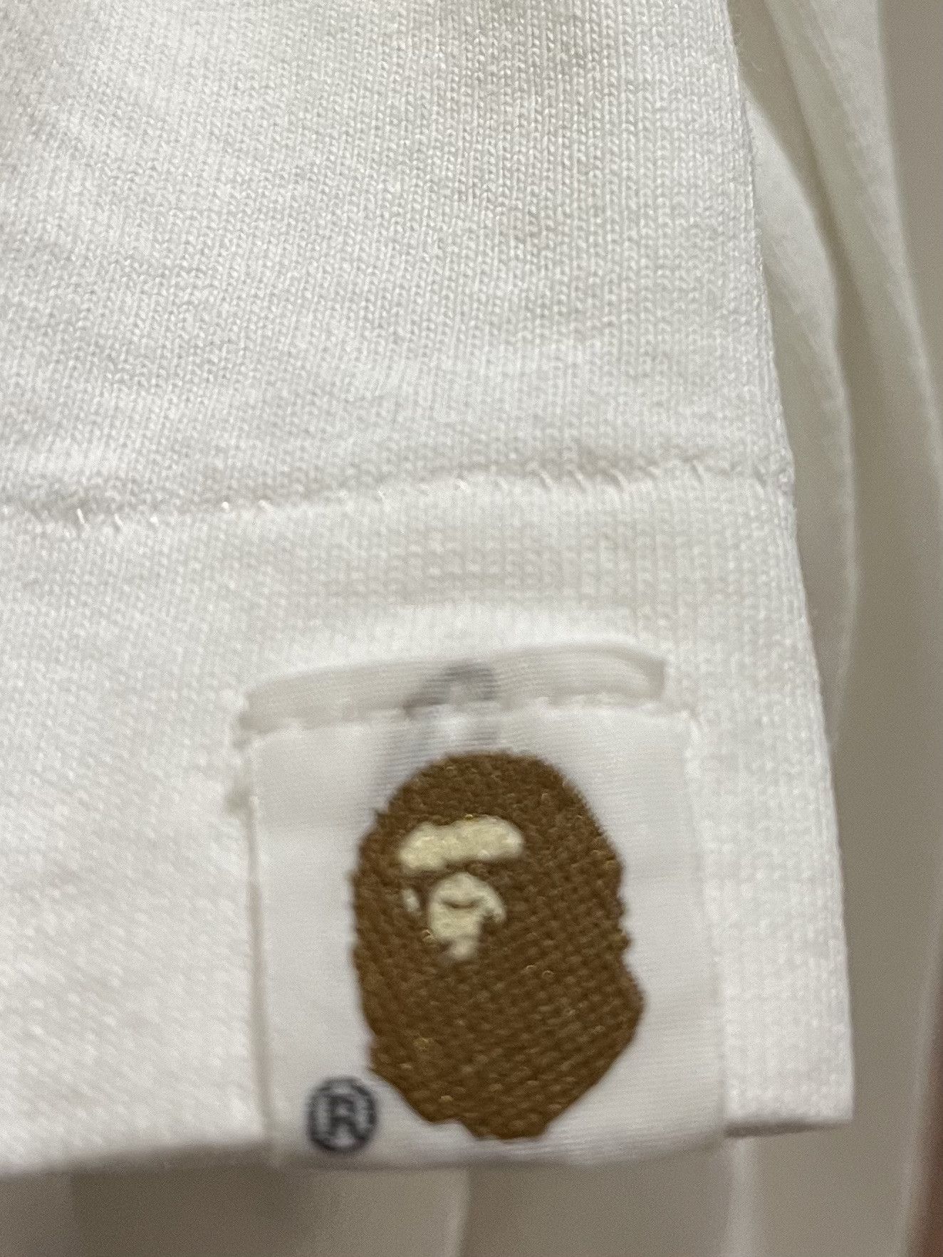 Bape Bape logo tee shirt Size US S / EU 44-46 / 1 - 6 Thumbnail