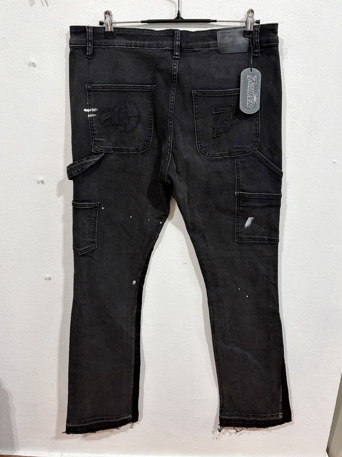 TRIPLE SEVENS Triple Sevens Sniper Gang Black Jeans Size US 36 / EU 52 - 3 Thumbnail
