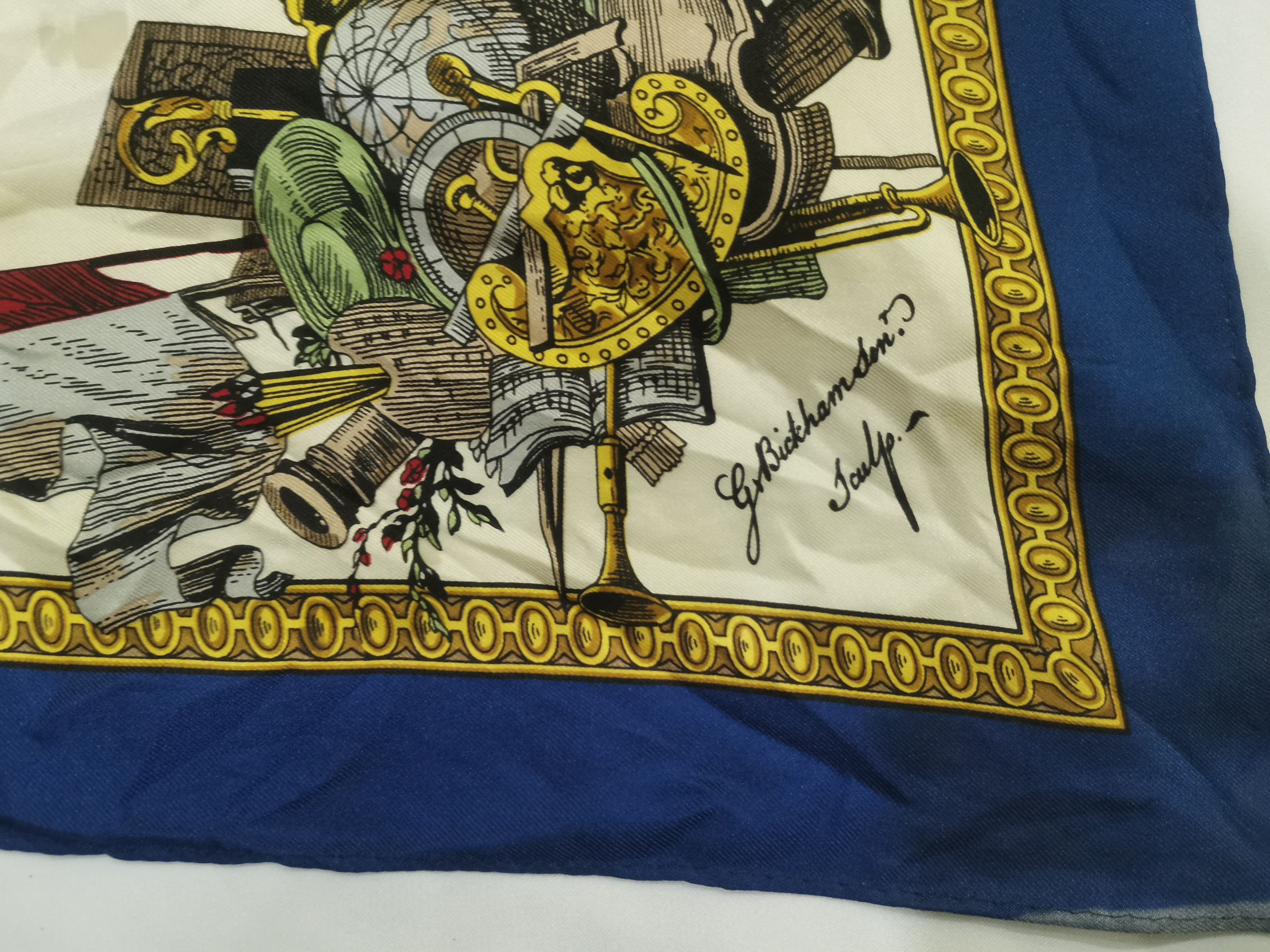 Vintage Rare vintage luxury scarves nice design Size ONE SIZE - 2 Thumbnail