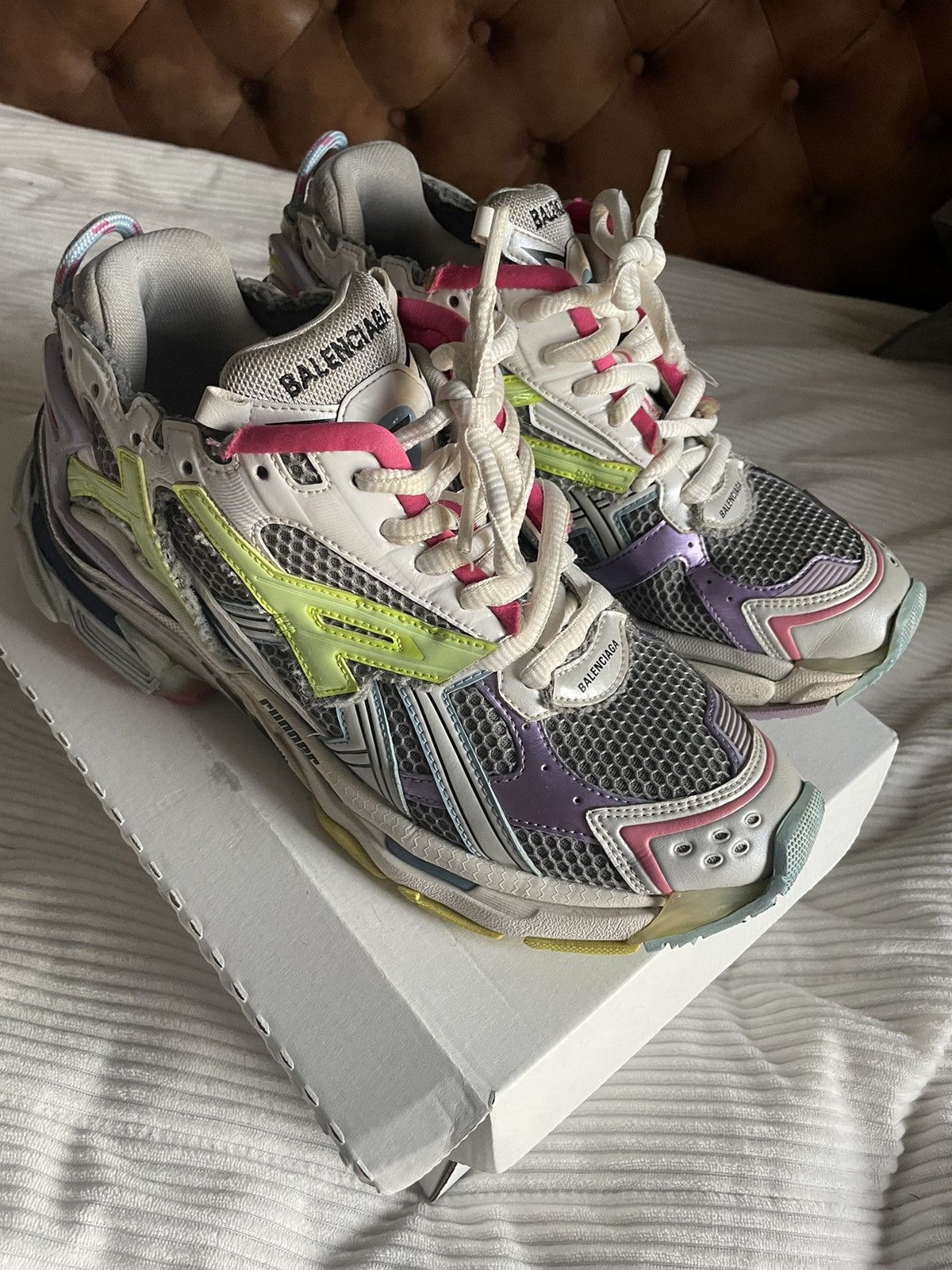 Balenciaga Balenciaga multicolor sneakers Size US 9 / EU 42 - 9 Thumbnail
