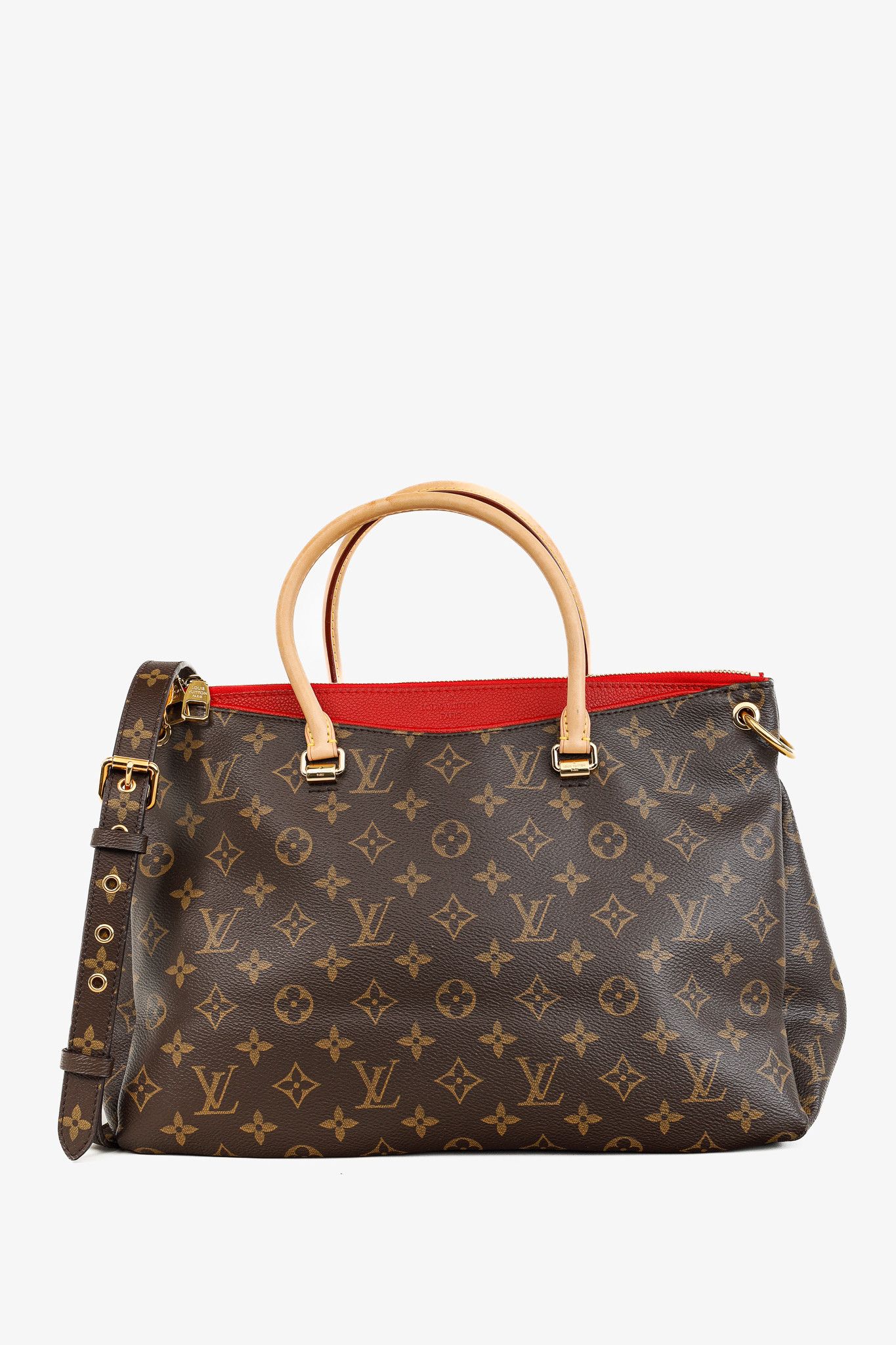 Louis Vuitton Louis Vuitton Pallas Monogram Canvas Cerise Handbag Size ONE SIZE - 1 Thumbnail