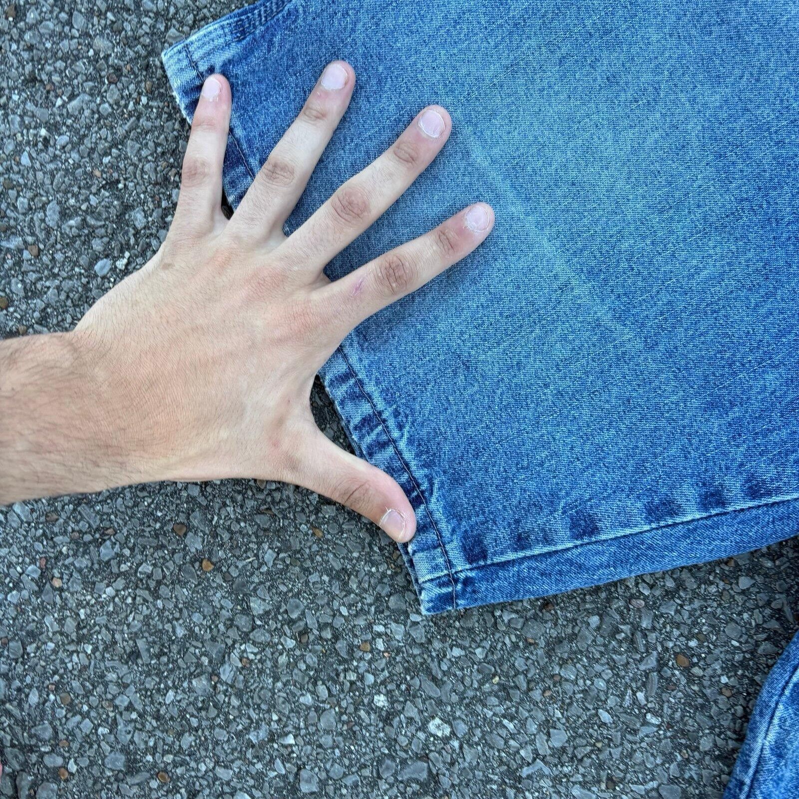 Wrangler Vintage 90s Y2K baggy jorts Size US 32 / EU 48 - 4 Thumbnail
