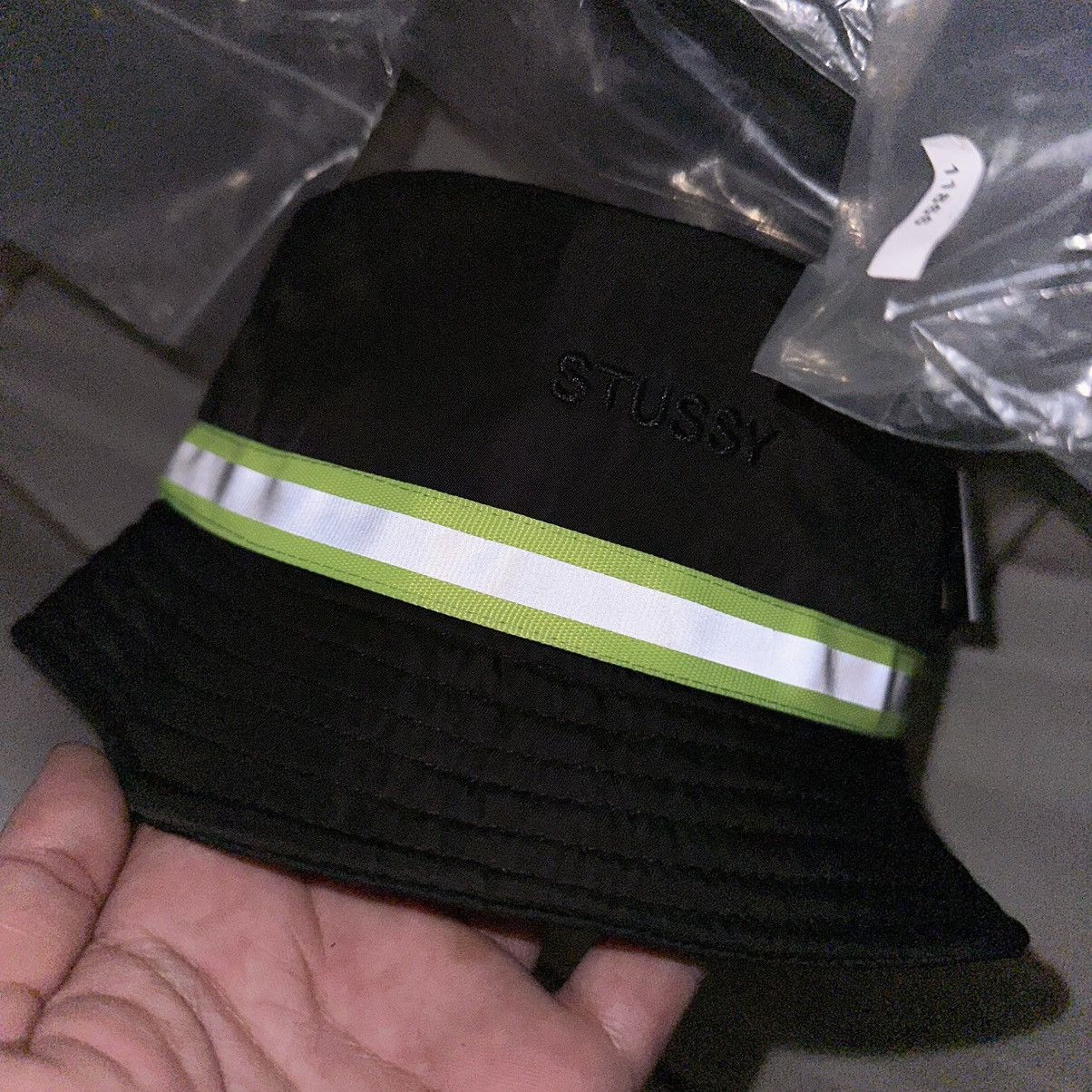 Stussy Stussy bucket hat reflective black Size ONE SIZE - 5 Thumbnail