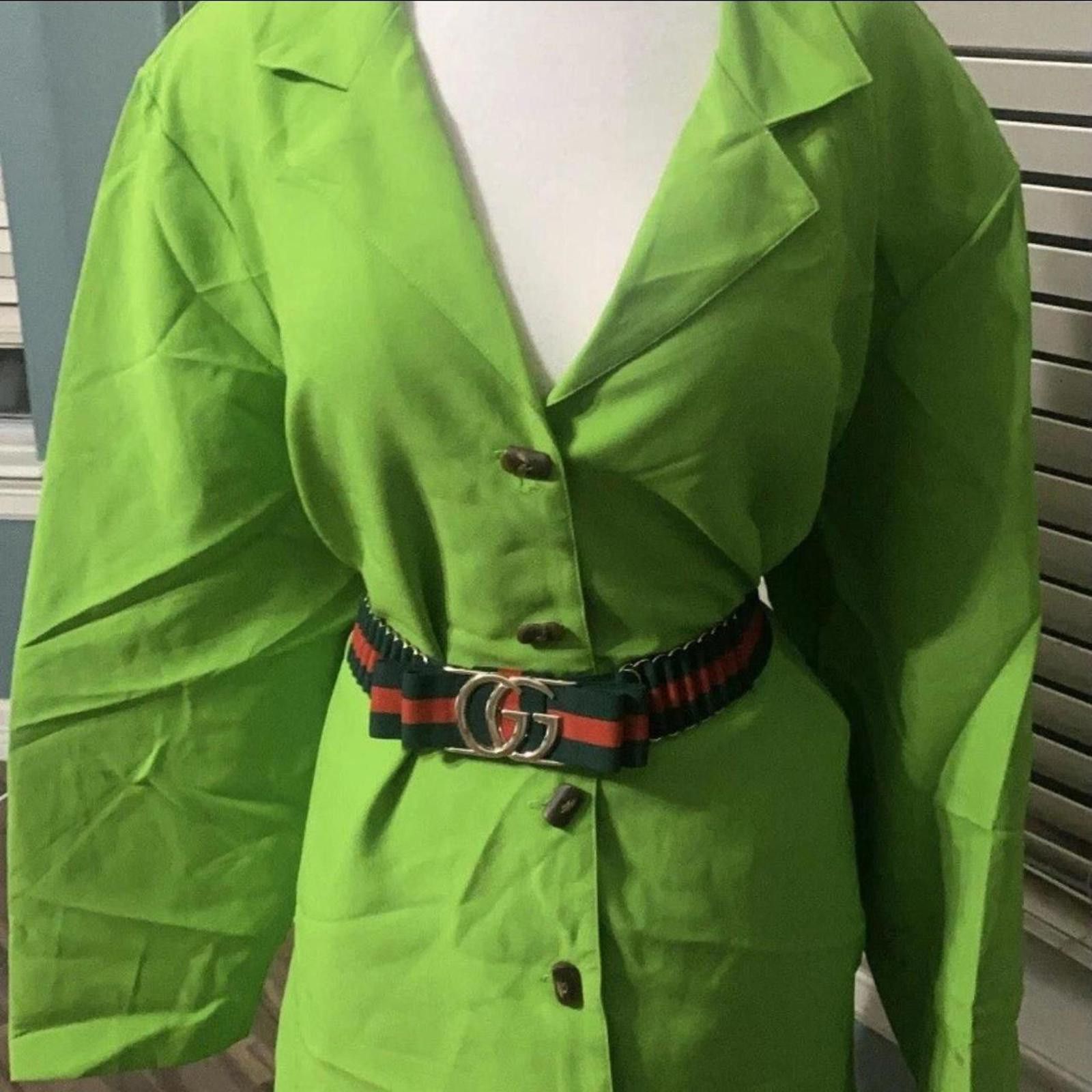 Other Green vintage blazer size 24 w Size 4XL / US 24-26 - 1 Thumbnail