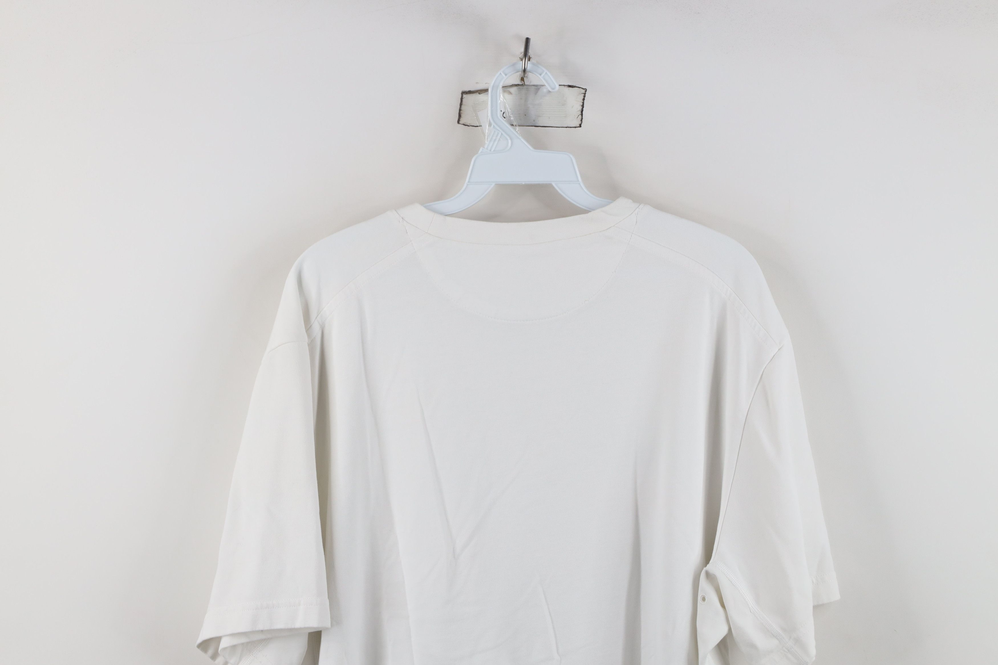 Nike Y2K Nike Dri-Fit Scott Mini Swoosh Monochrome T-Shirt White Size US XL / EU 56 / 4 - 13 Thumbnail