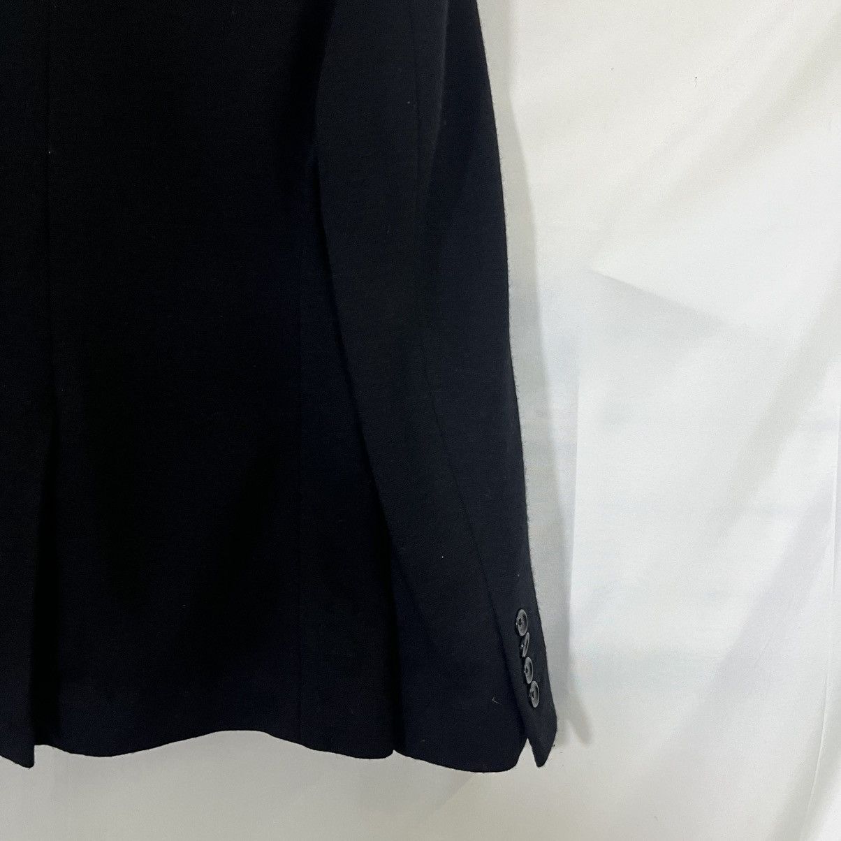 Yohji Yamamoto MODA CLASSIC WOOL SINGLE BREASTED COAT BLAZER Size US S / EU 44-46 / 1 - 11 Thumbnail