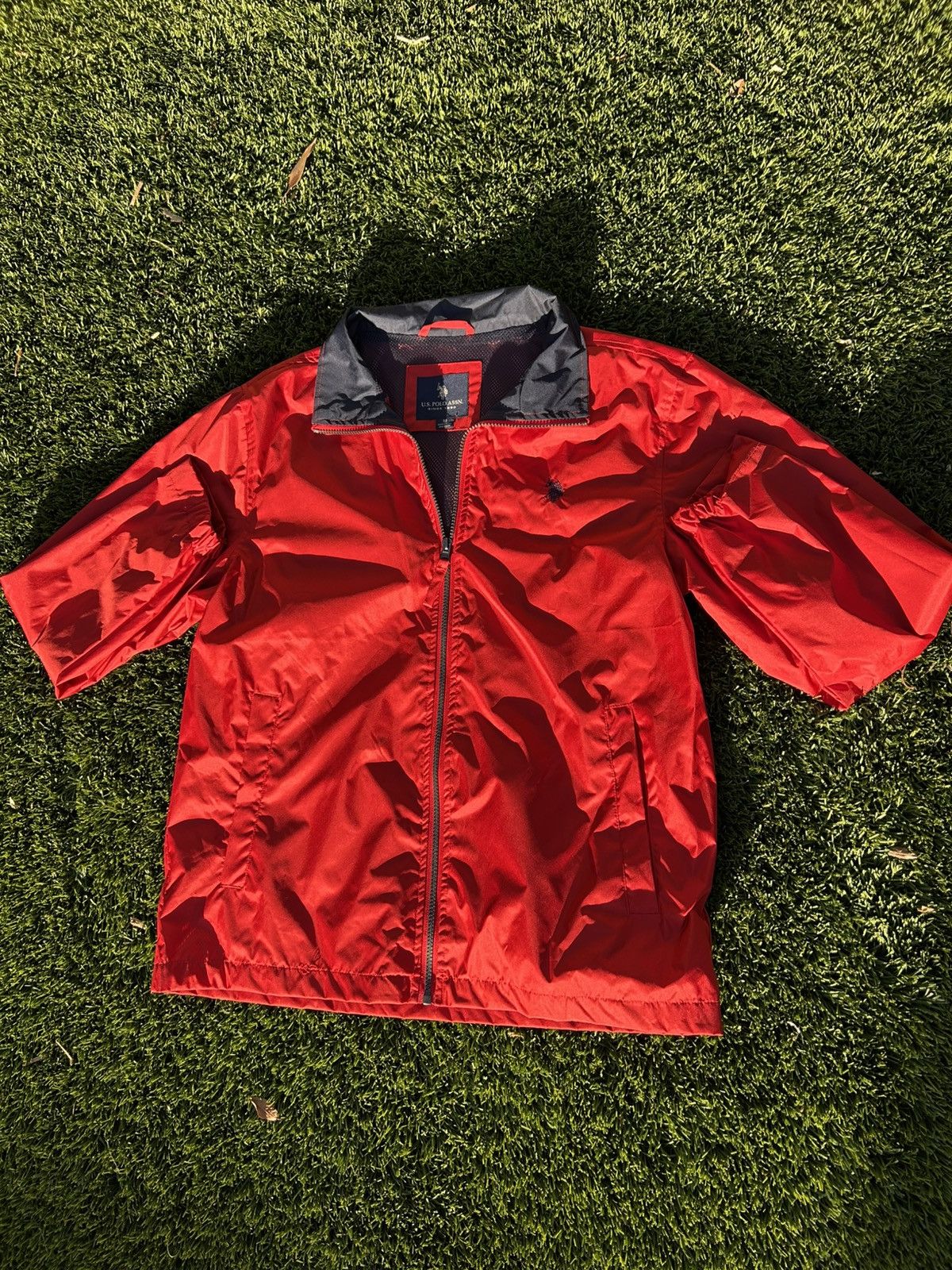 Polo Ralph Lauren Red Polo Zip up windbreaker Size US M / EU 48-50 / 2 - 1 Thumbnail
