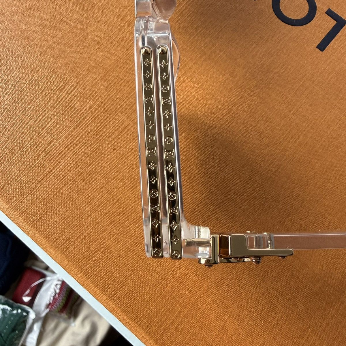 Louis Vuitton Louis Vuitton Millionaire Clear Frames Size ONE SIZE - 9 Thumbnail