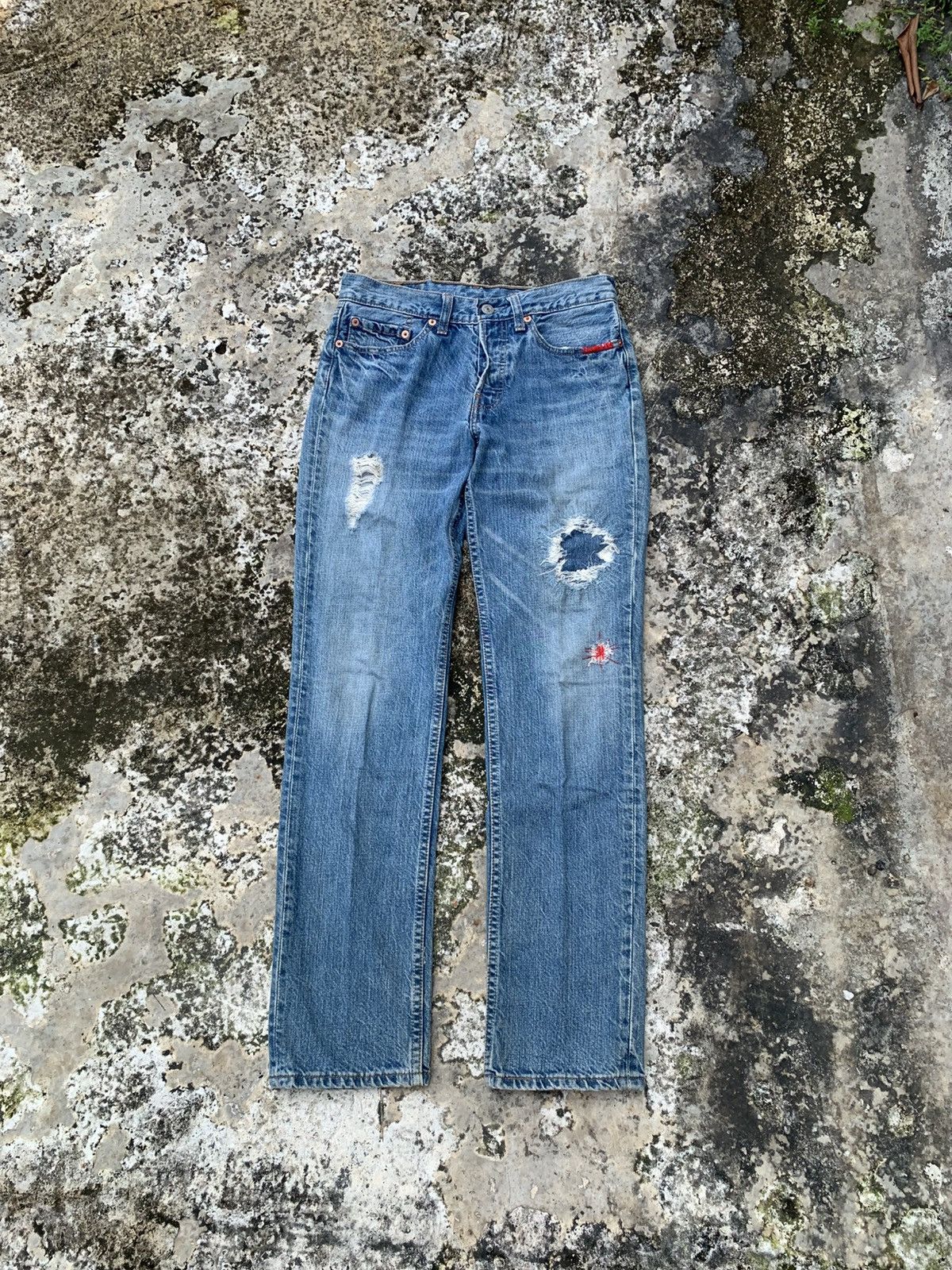Levi's Vintage Levi's 501 Blue Jeans Size US 29 - 1 Thumbnail