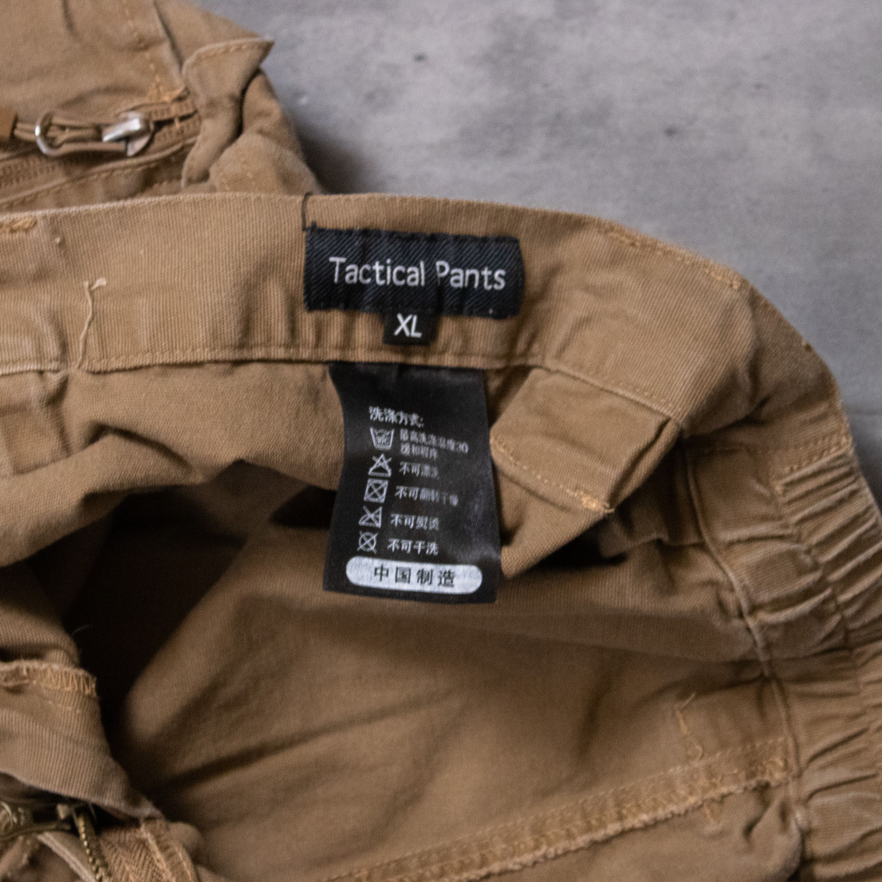 Japanese Brand × Vintage Tactical Angle Cargo Y2K Style Straight Fit Baggy Pant's Size US 32 / EU 48 - 9 Thumbnail