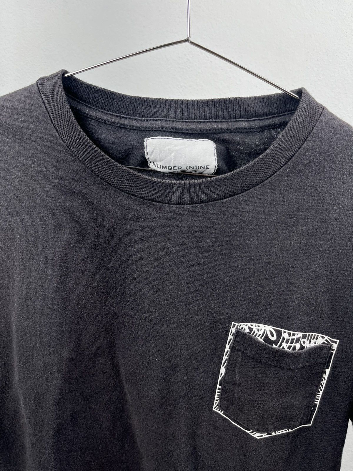 Number (N)ine NUMBER NINE MUSIC POCKET T-SHIRT Size US M / EU 48-50 / 2 - 3 Thumbnail