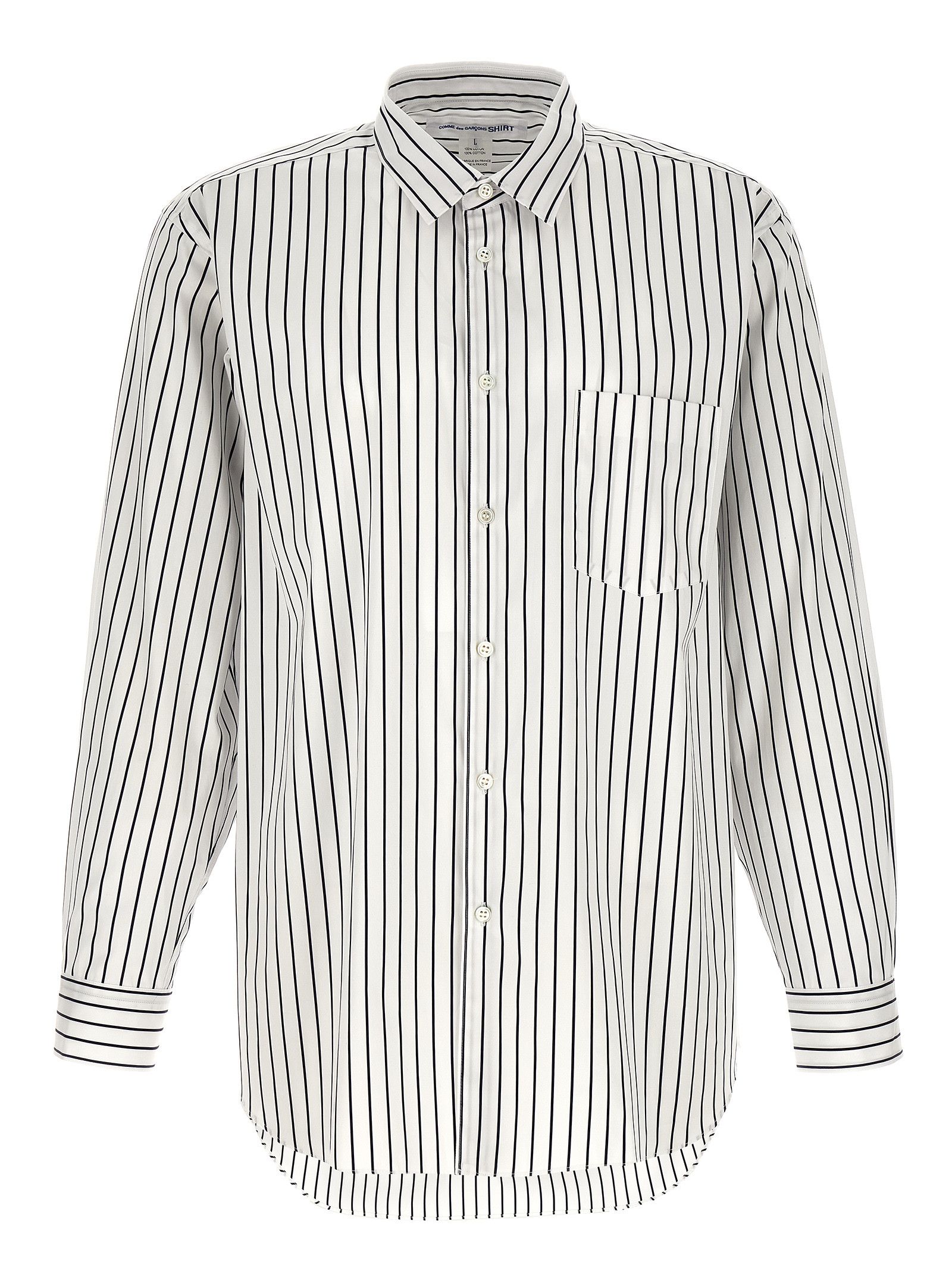 Comme des Garcons SHIRT Striped shirt Size US XL / EU 56 / 4 - 1 Thumbnail