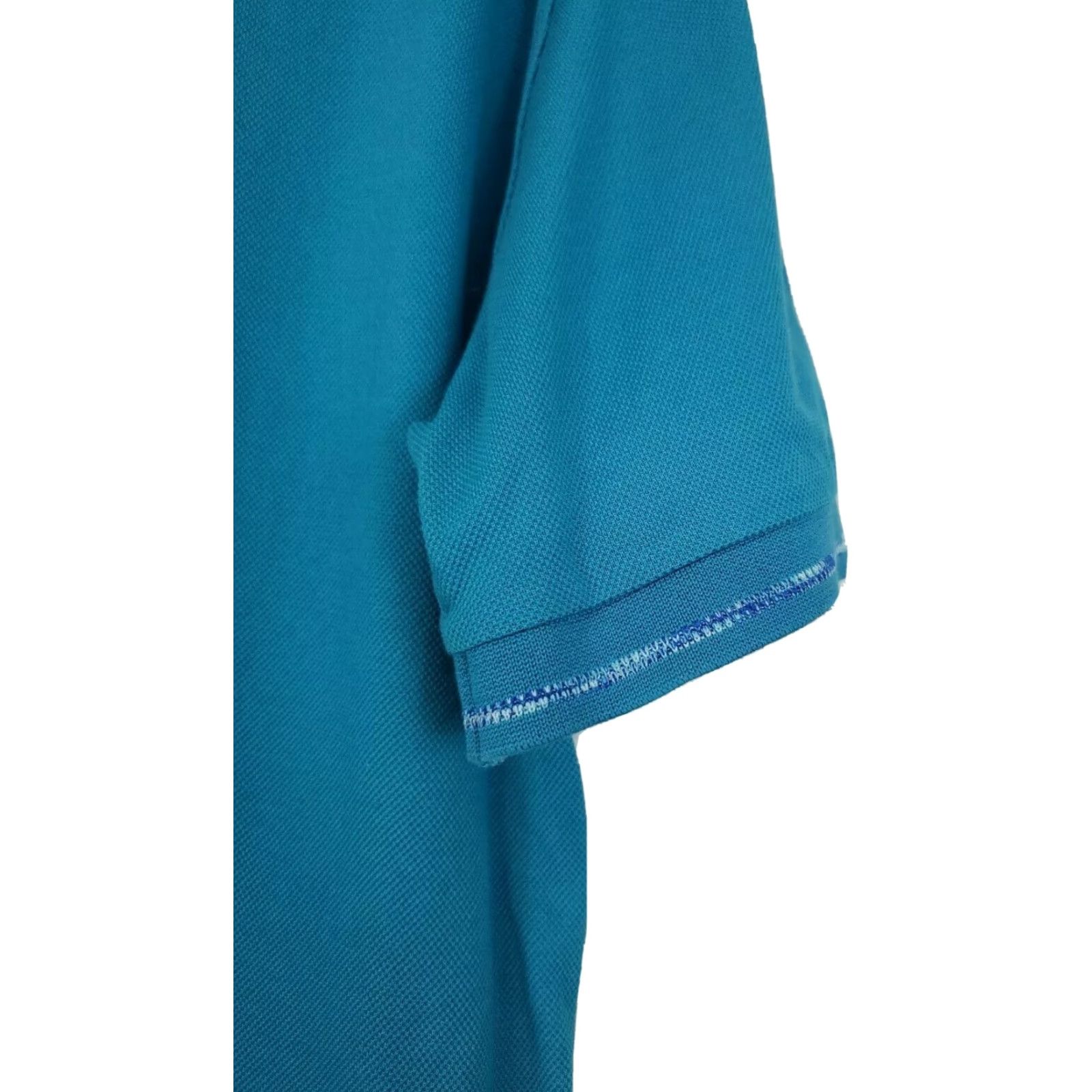 Robert Graham Robert Graham Polo Shirt Adult Medium Blue Knit Cotton Short Sleeve Button Logo Mens M Size US M / EU 48-50 / 2 - 6 Thumbnail