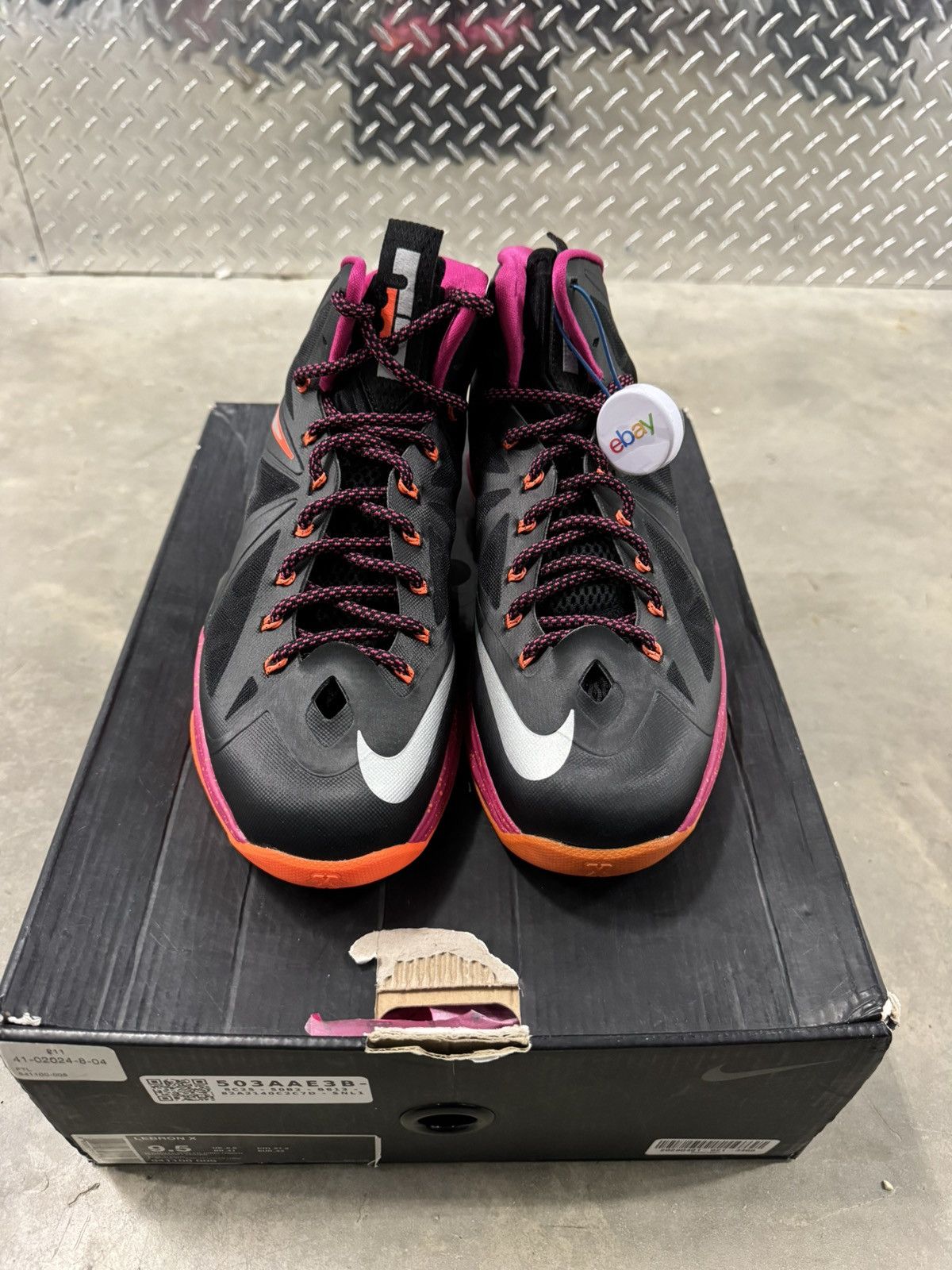 Nike Nike Lebron 10 Floridian Size 9.5 Size US 9.5 / EU 42-43 - 4 Thumbnail