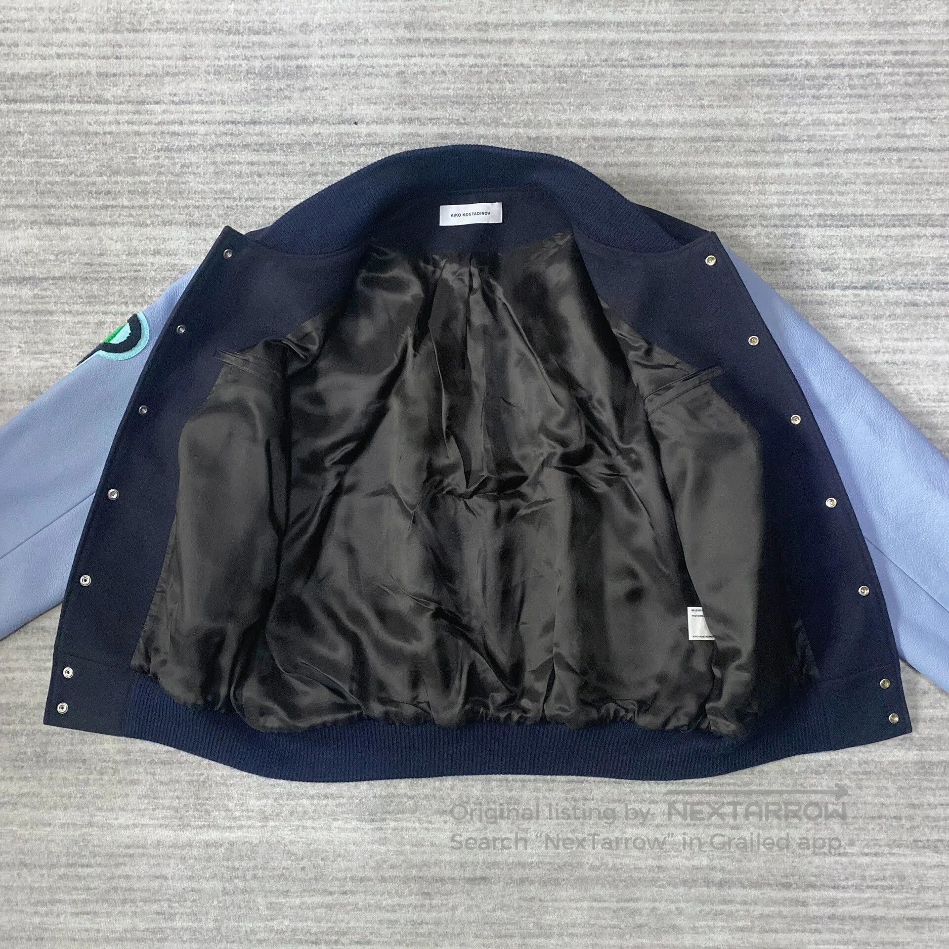 Kiko Kostadinov Kiko Kostadinov Black Varsity Jacket for Rent. Size US M / EU 48-50 / 2 - 3 Thumbnail