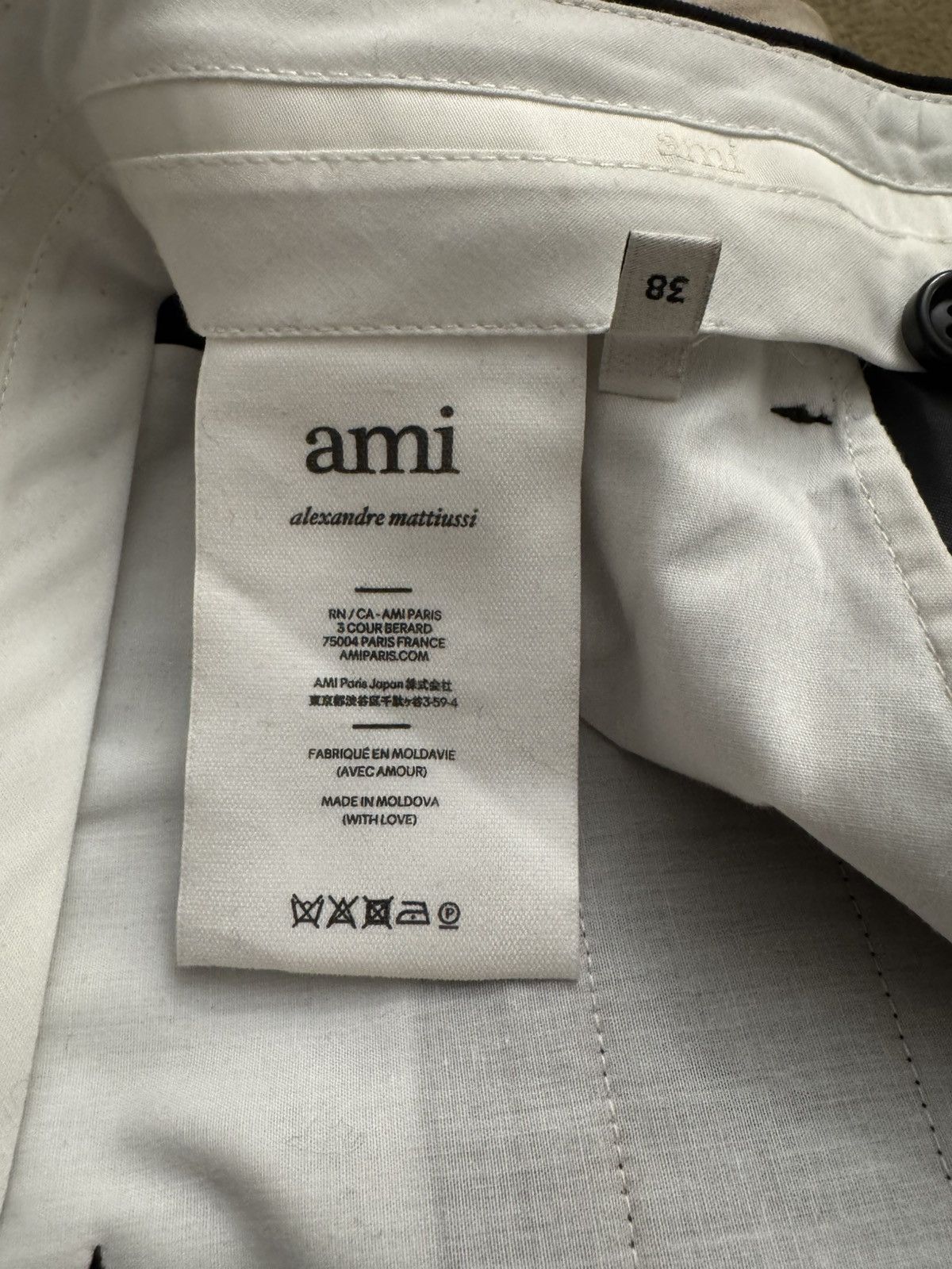 AMI Carrot Trouser Size US 30 / EU 46 - 3 Thumbnail