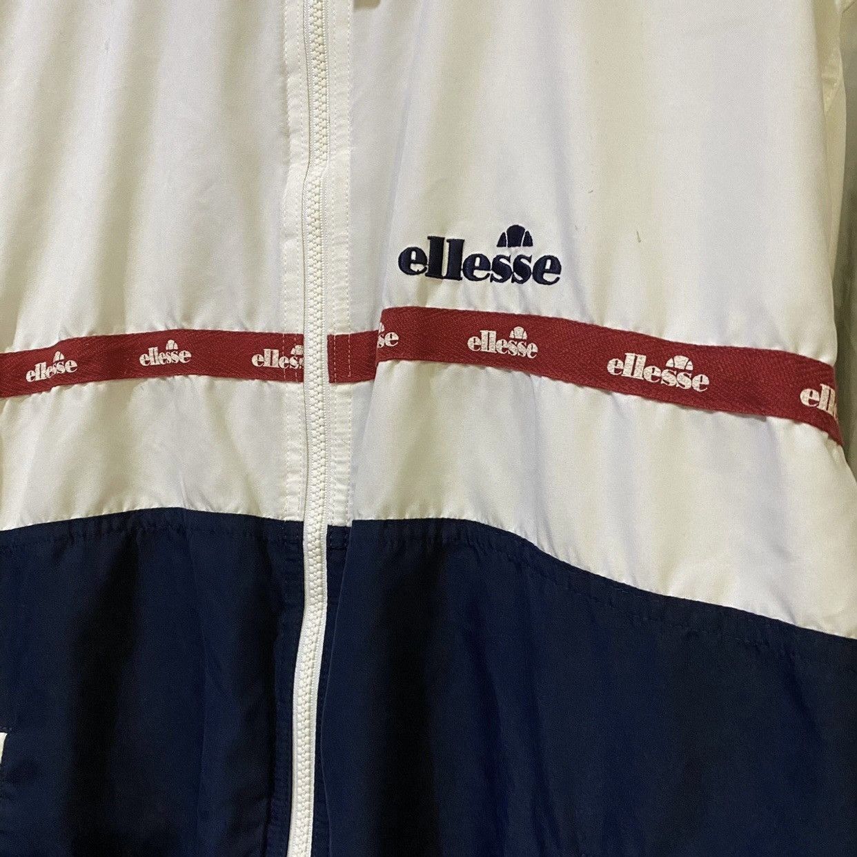 Ellesse Vintage Ellesse Tape Design light jackets Size US M / EU 48-50 / 2 - 3 Thumbnail