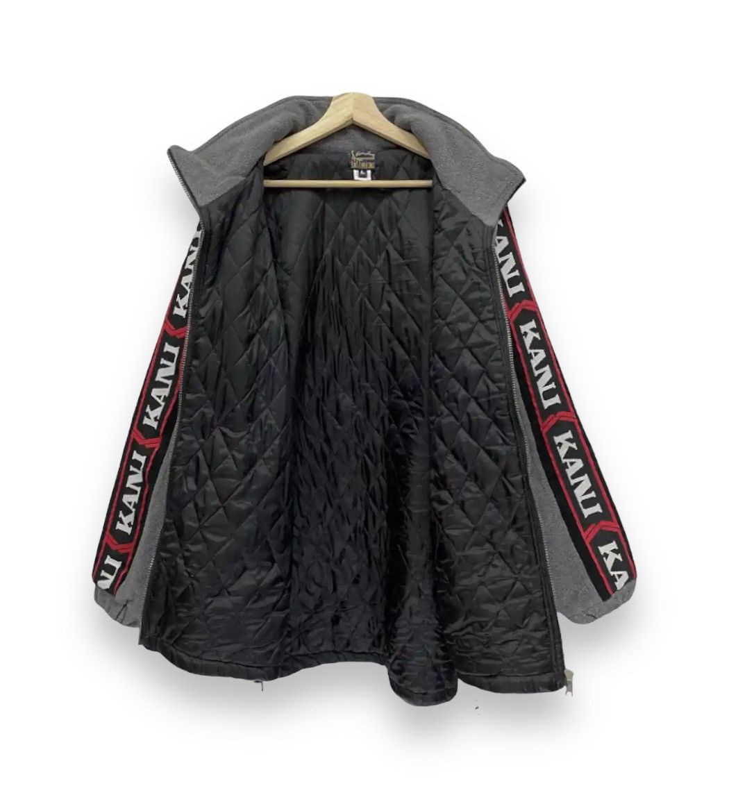 Karl Kani RARE🔥90’s KARL KANI Big Logo Acrylic Quilted Lined Jacket Size US L / EU 52-54 / 3 - 4 Thumbnail