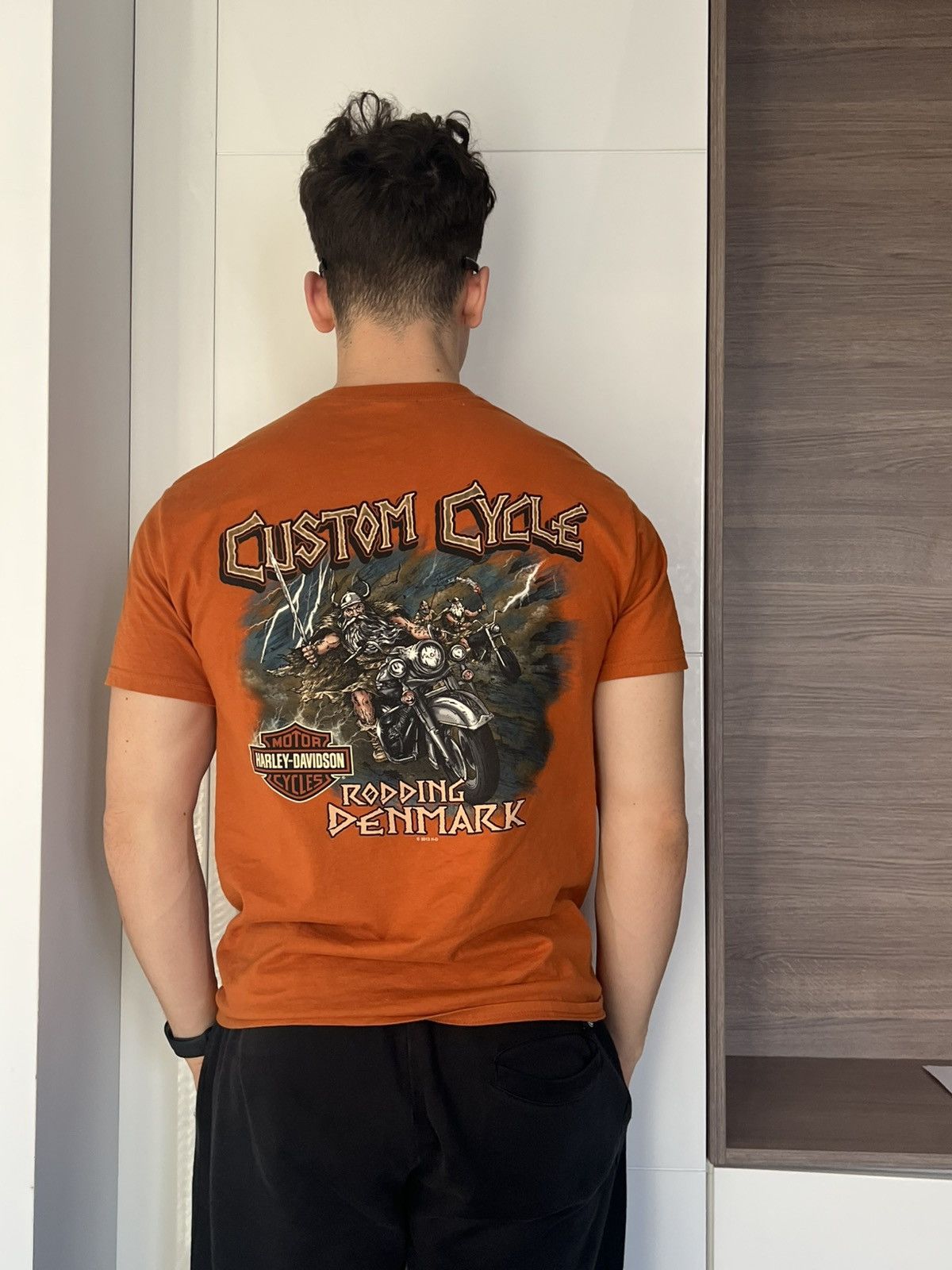 Harley Davidson × Vintage ‼️Vintage Harley Davidson Archival Double Print Tee‼️ Size US M / EU 48-50 / 2 - 8 Thumbnail