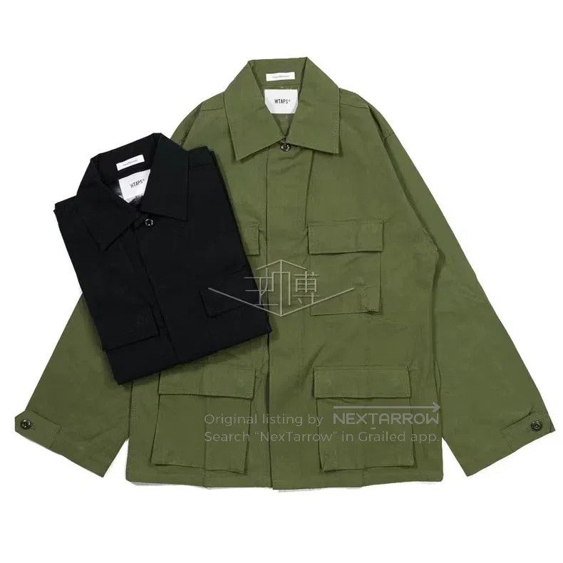 Wtaps Wtaps Solid Color Four-Pocket Shirt Size US S / EU 44-46 / 1 - 1 Thumbnail