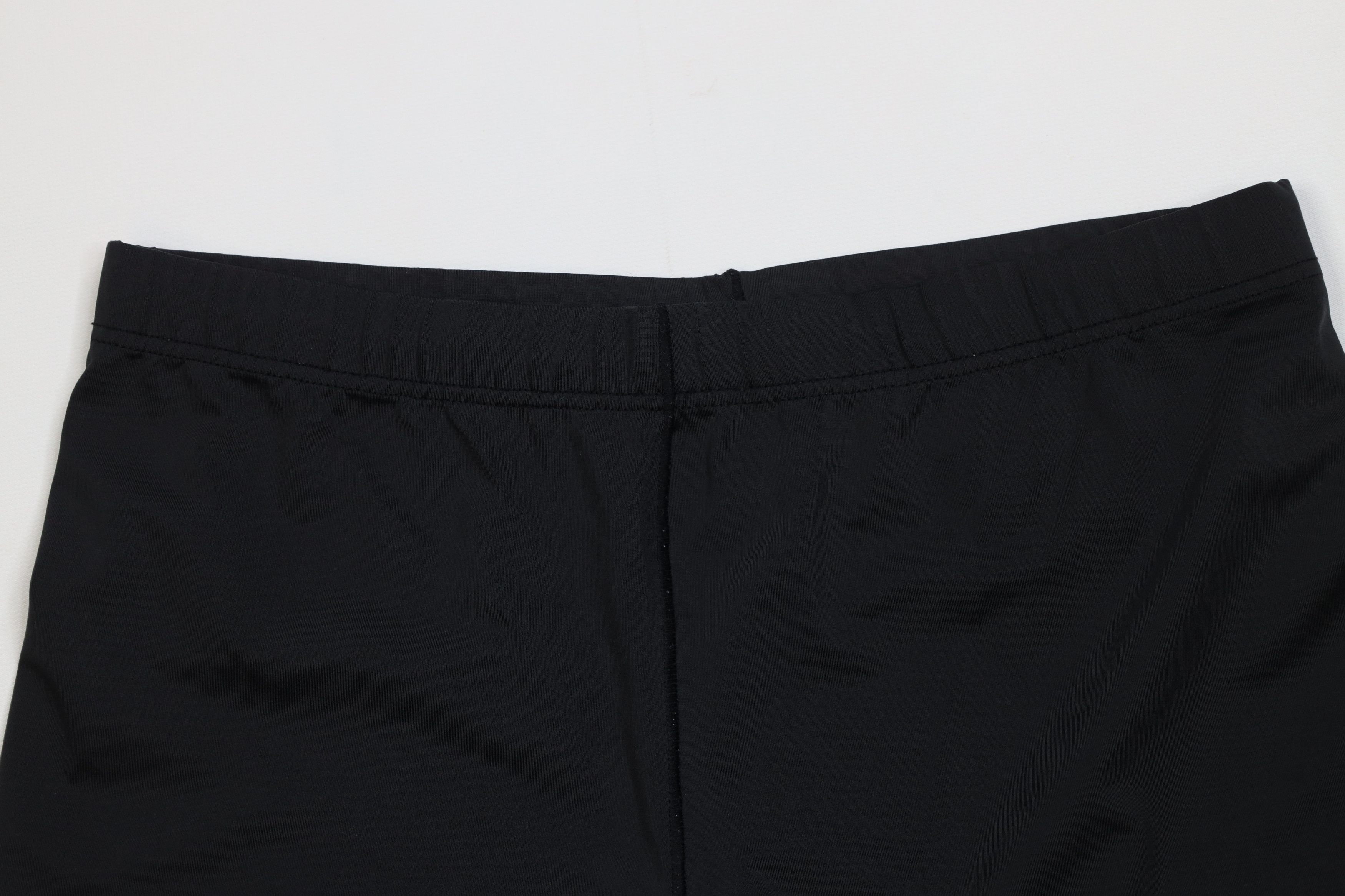 Nike Vintage Y2K Nike Mini Swoosh Spandex Shorts Booty Black Size 26" / US 2 / IT 38 - 2 Thumbnail