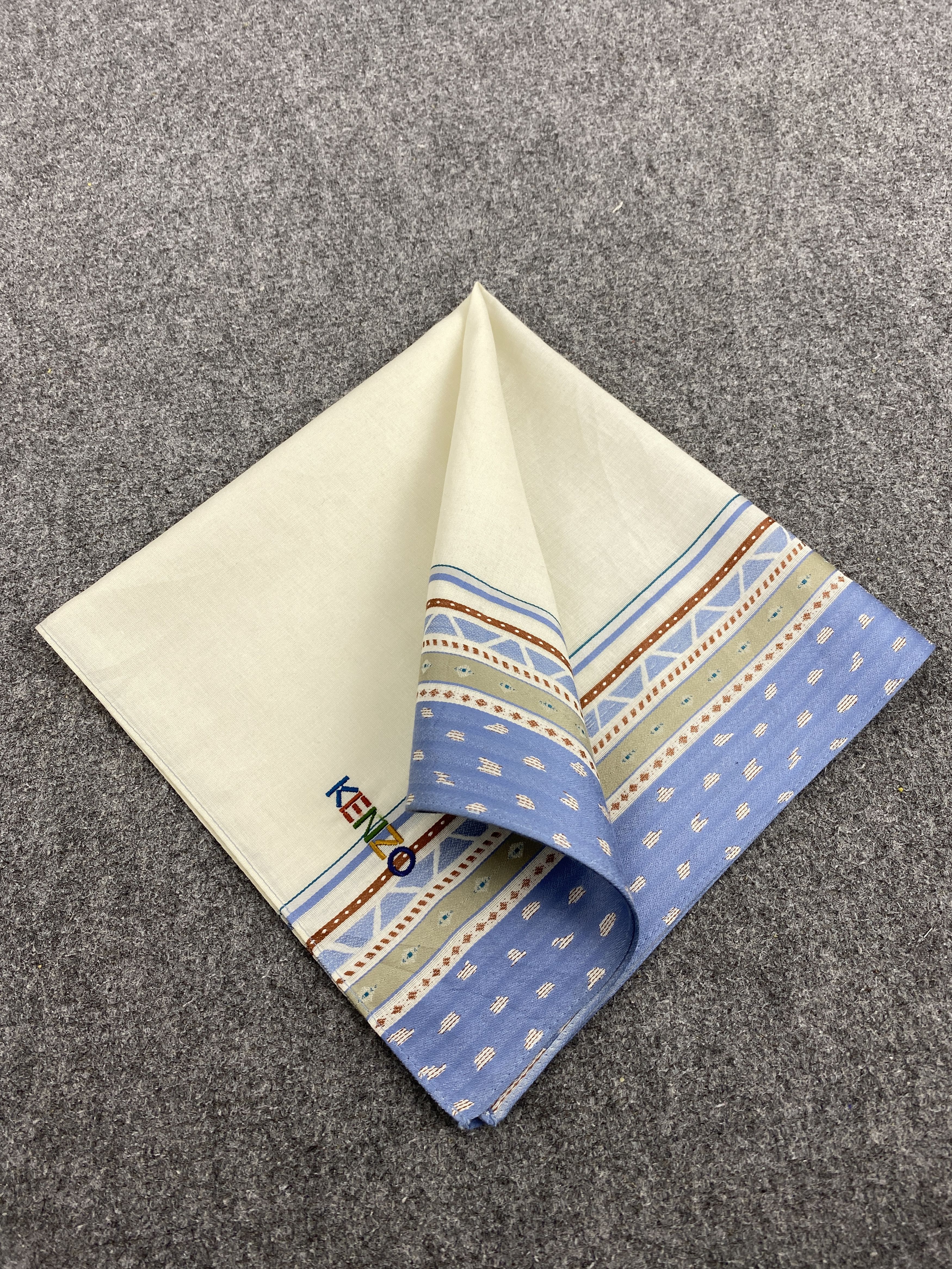 Kenzo Vintage Kenzo Handkerchief / Neckerchief KT0259 Size ONE SIZE - 3 Thumbnail