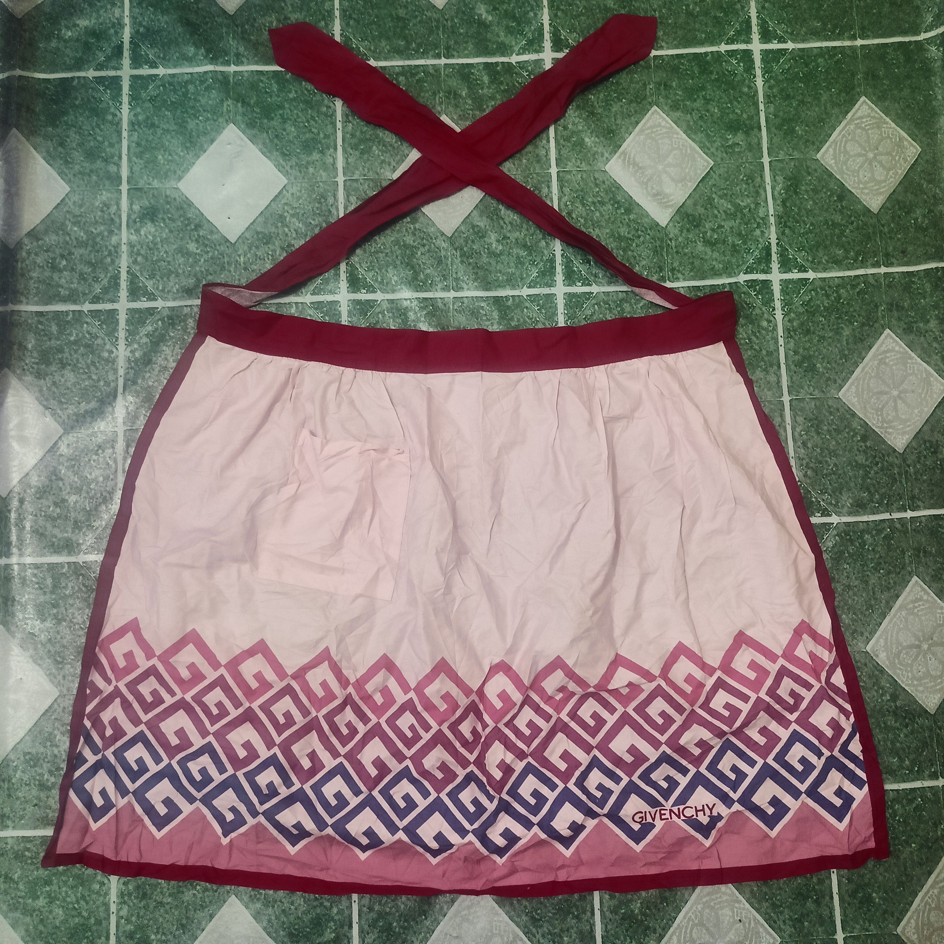Givenchy Vtg Givenchy Tabliers Kitchen Apron Size ONE SIZE - 1 Thumbnail