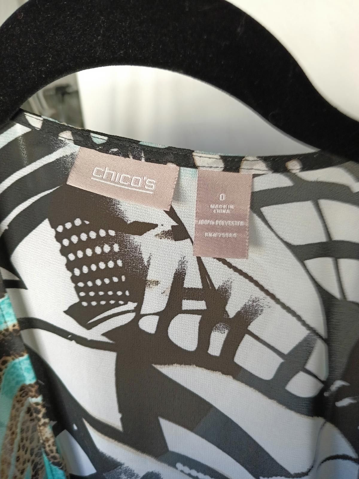 Chicos Chico's Stylish Sheer Kimono Jacket Size XS / US 0-2 / IT 36-38 - 3 Thumbnail