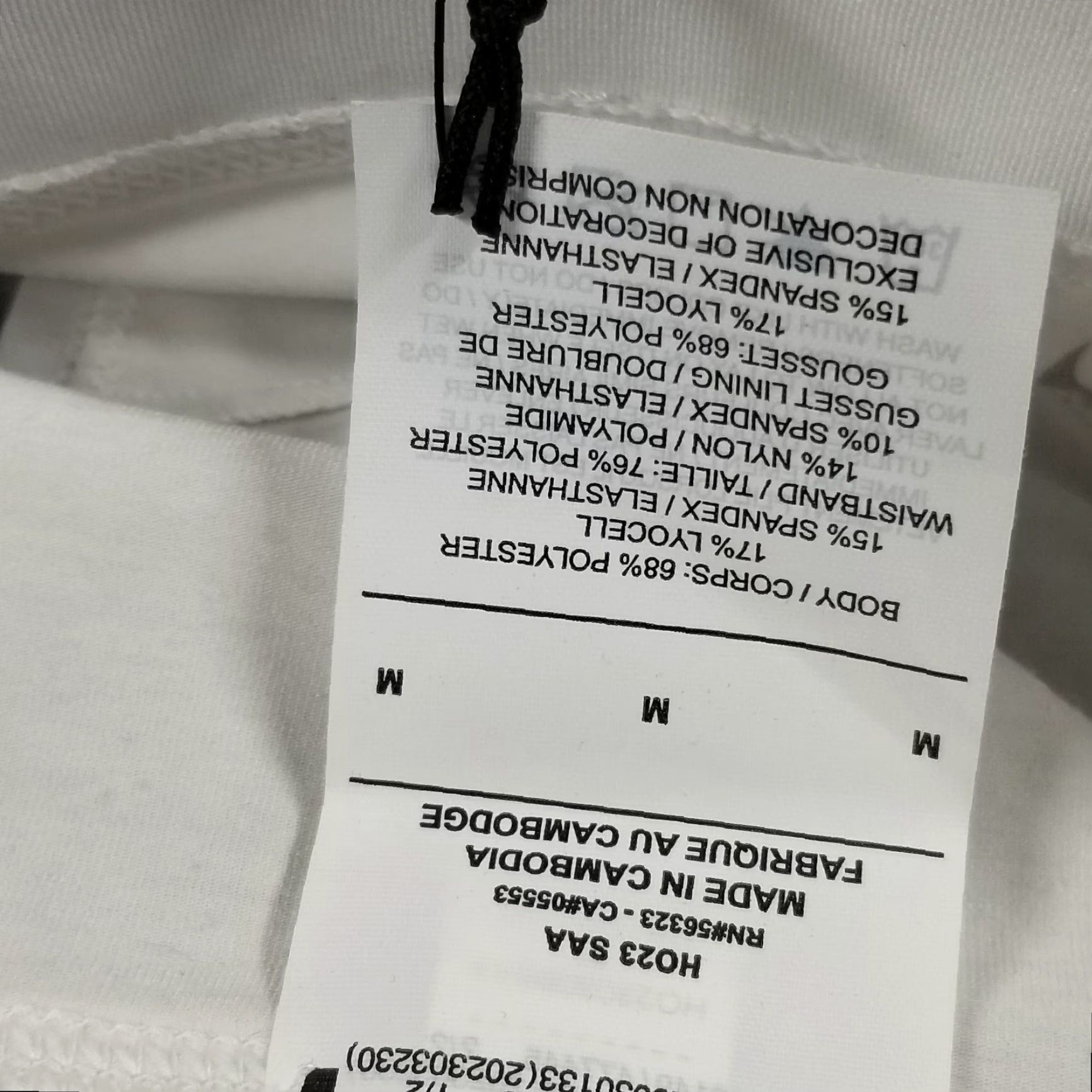 Nike Nike x MMW Thong Matthew M. Williams White Women's Size M CK1546 Size 32" / US 10 / IT 46 - 6 Thumbnail