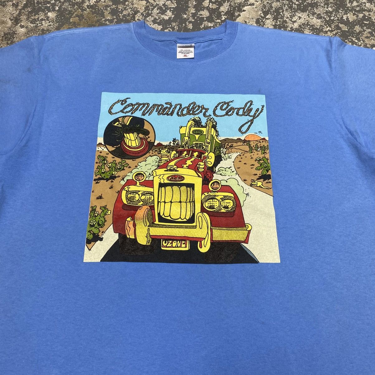 Band Tees Vintage Commander Cody Band Concert Tshirt Size US XL / EU 56 / 4 - 9 Thumbnail