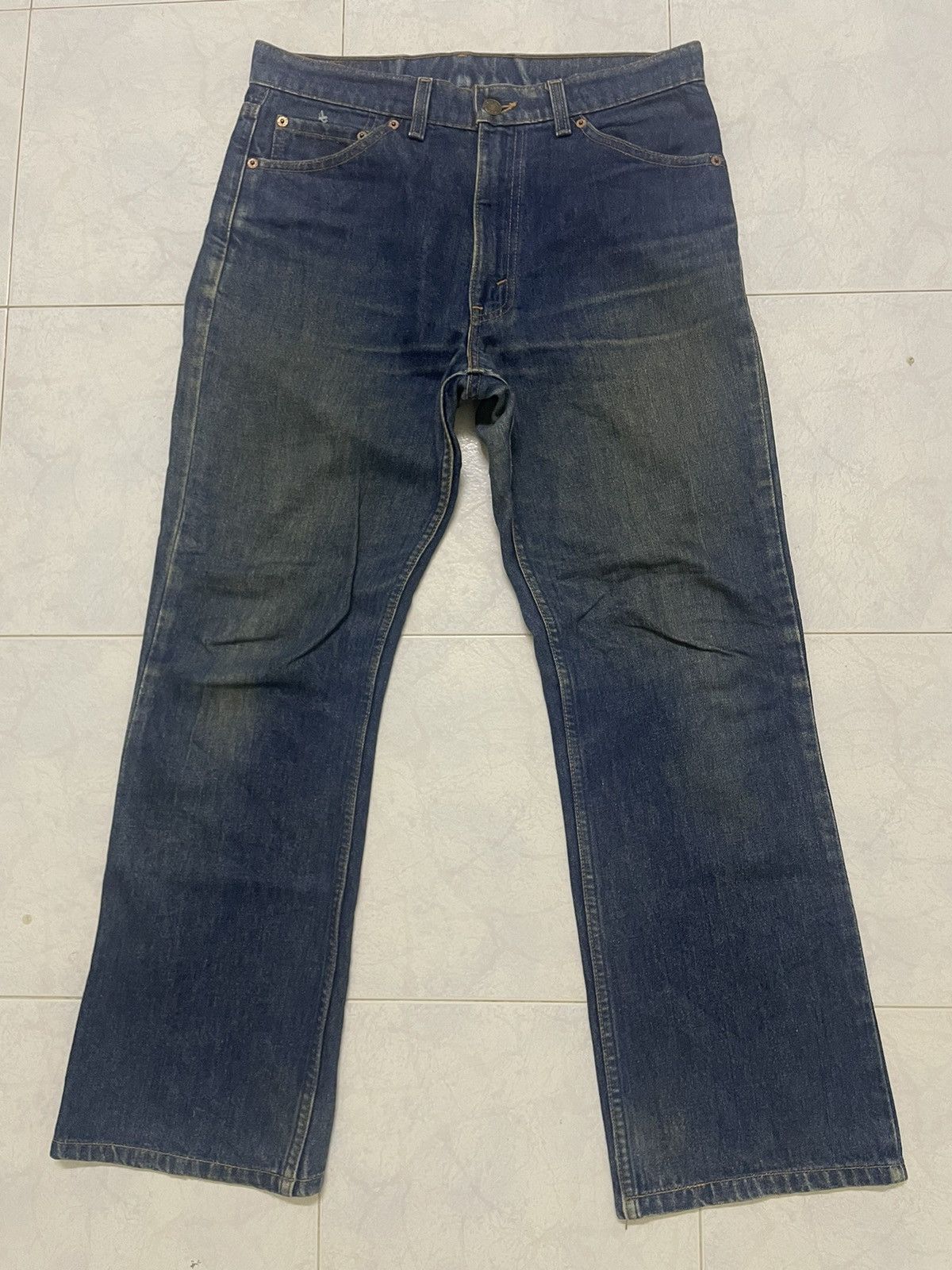image of Vintage Levis 517 Denim Not Selvedge in Blue, Men's (Size 32)