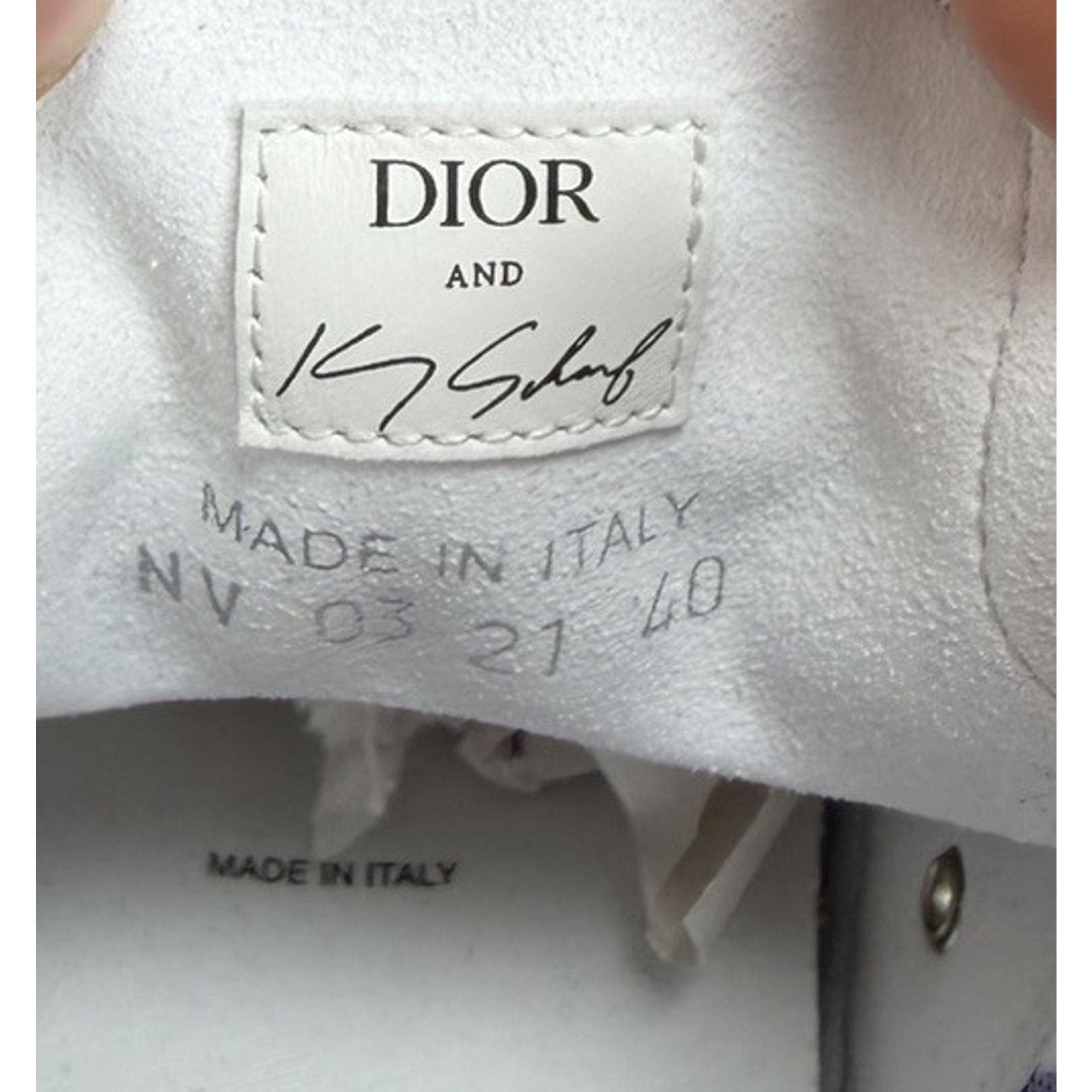 Dior Size 40EU/7US - Dior B23 High x Kenny Scharf Purple Size US 7 / EU 40 - 10 Thumbnail