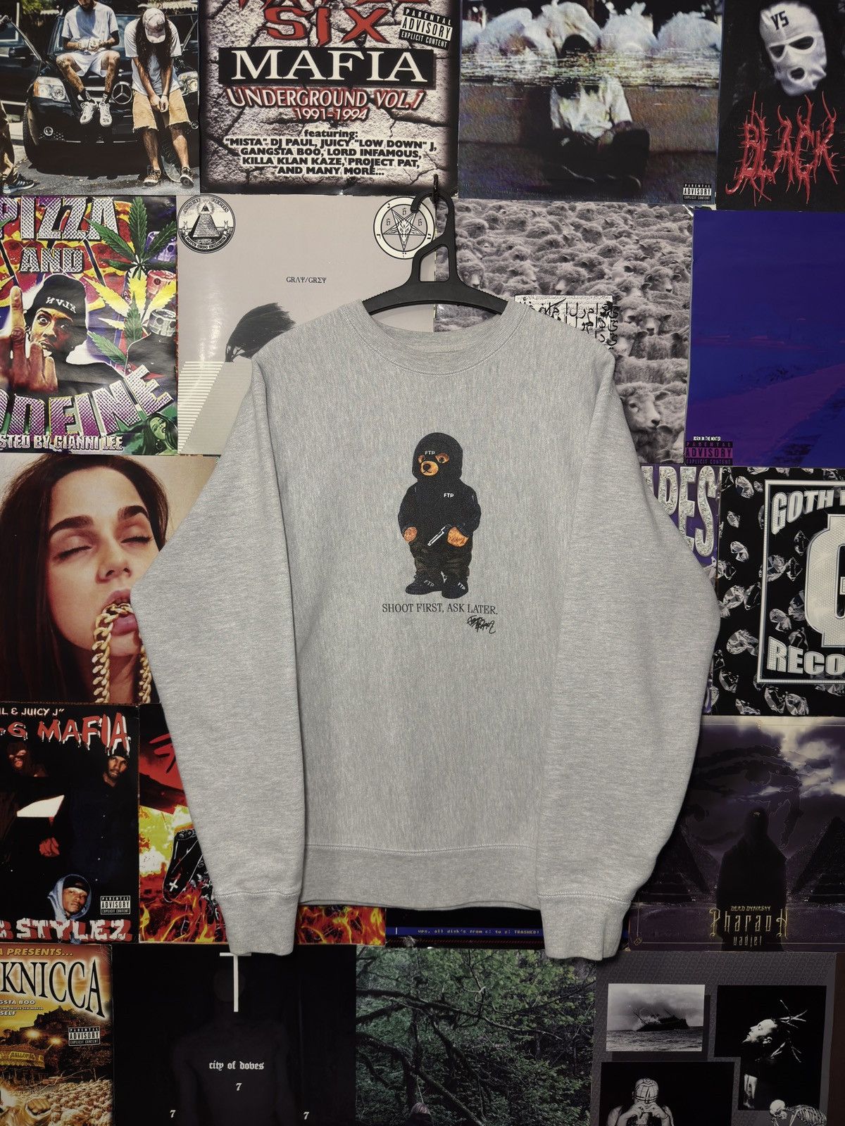 Fuck The Population FTP Polo Bear Sweatshirt Size US M / EU 48-50 / 2 - 1 Thumbnail