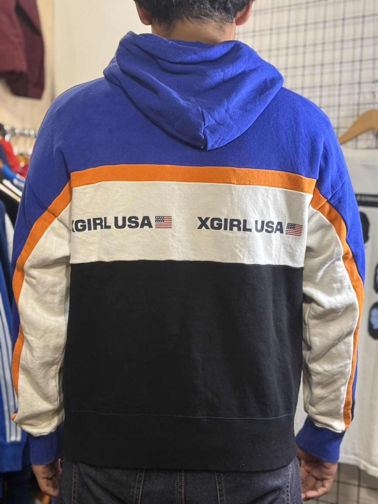 Japanese Brand X-Girl Multi Color Hoodie Size US M / EU 48-50 / 2 - 10 Thumbnail