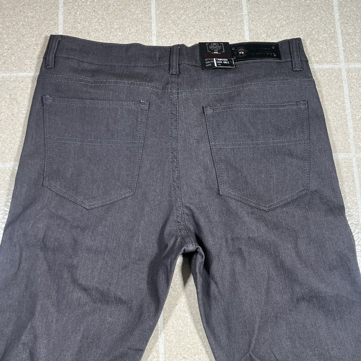 Designer The Next Movement Grey Straight Leg Stretch Jeans Sz 34 Size US 34 / EU 50 - 4 Thumbnail