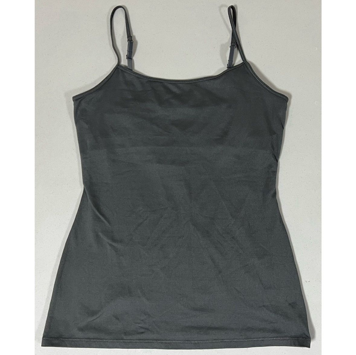 Express Express Gray Shelf-Bra Cami Camisole Tank Top Shirt Size S 🩶 Size S / US 4 / IT 40 - 1 Thumbnail