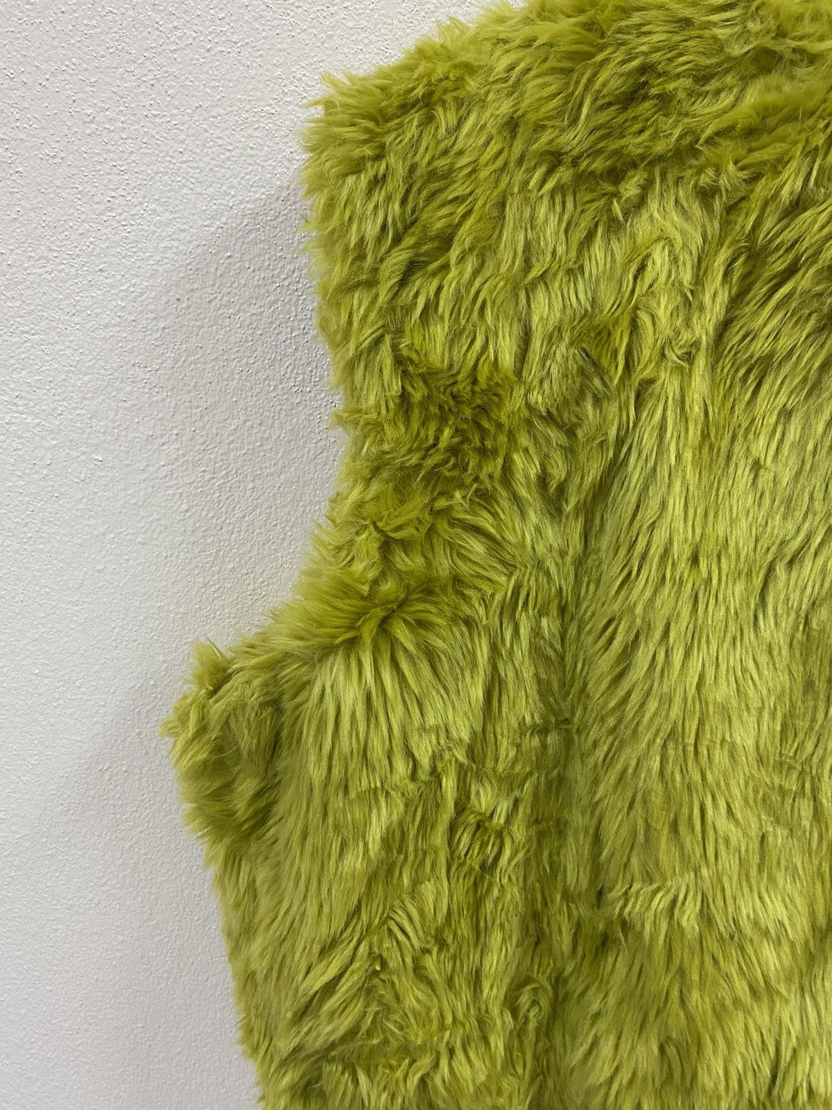 Japanese Brand × Vintage Vtg Diterrane Fur Vest Acrylic Mohair Size XL / US 12-14 / IT 48-50 - 8 Thumbnail