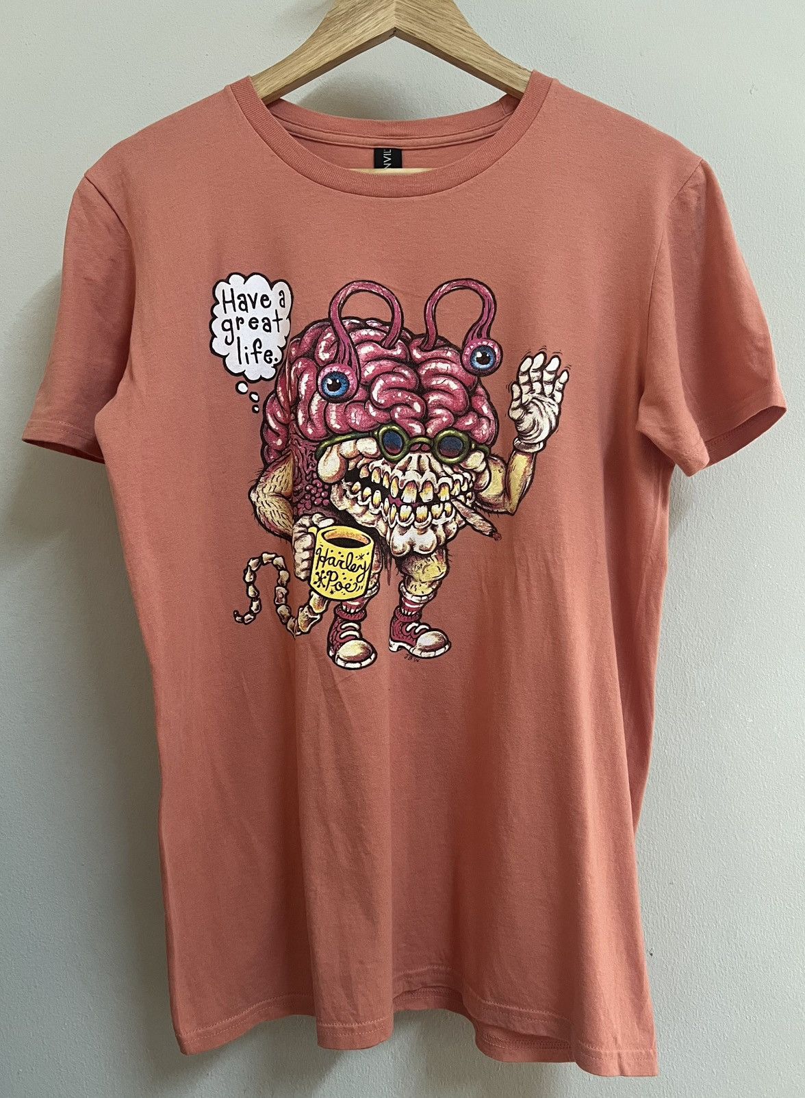 Band Tees Harley Poe Have A Great Life Tour Tee M Punk Size US M / EU 48-50 / 2 - 1 Thumbnail
