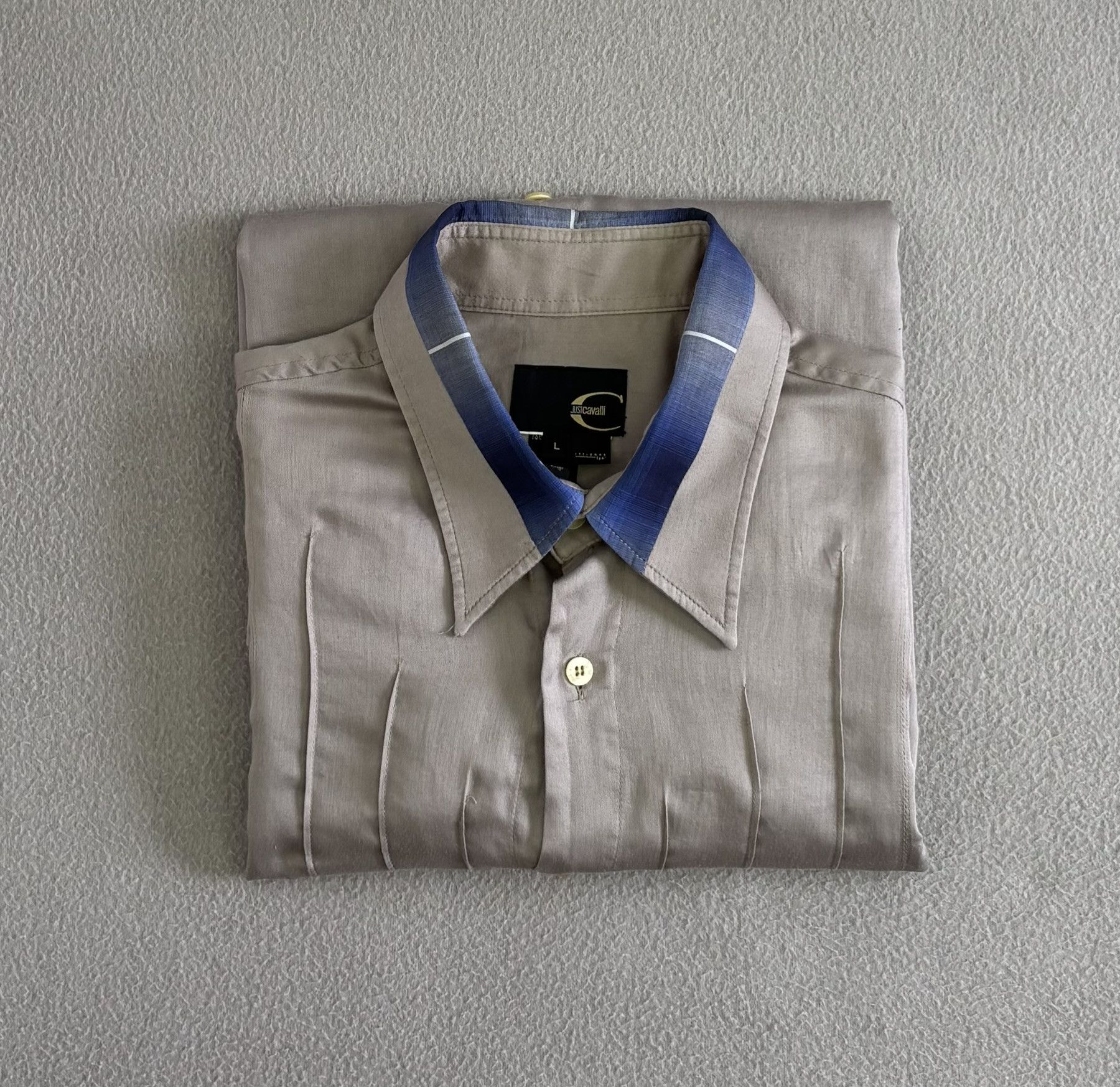 Just Cavalli Just Cavalli Brown light Shirt Large Size US L / EU 52-54 / 3 - 19 Thumbnail