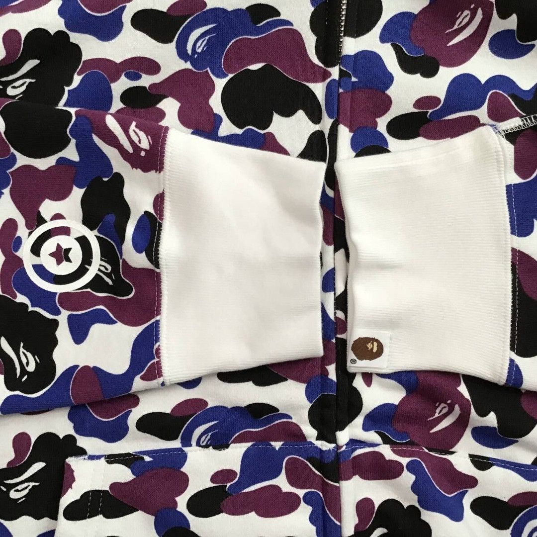 Bape 2024 🔥Hong Kong Store Camo🔥 BAPE shark full zip hoodie APE Size US XL / EU 56 / 4 - 7 Thumbnail