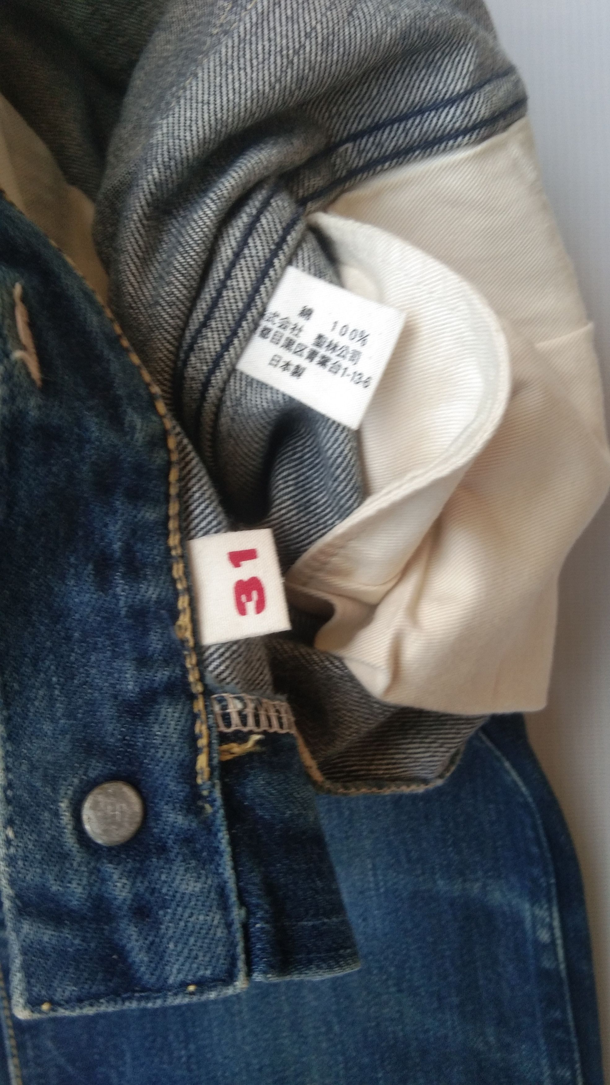 Blue Blue Japan Blue blue japan indigo unkle jeans Size 31" - 5 Thumbnail