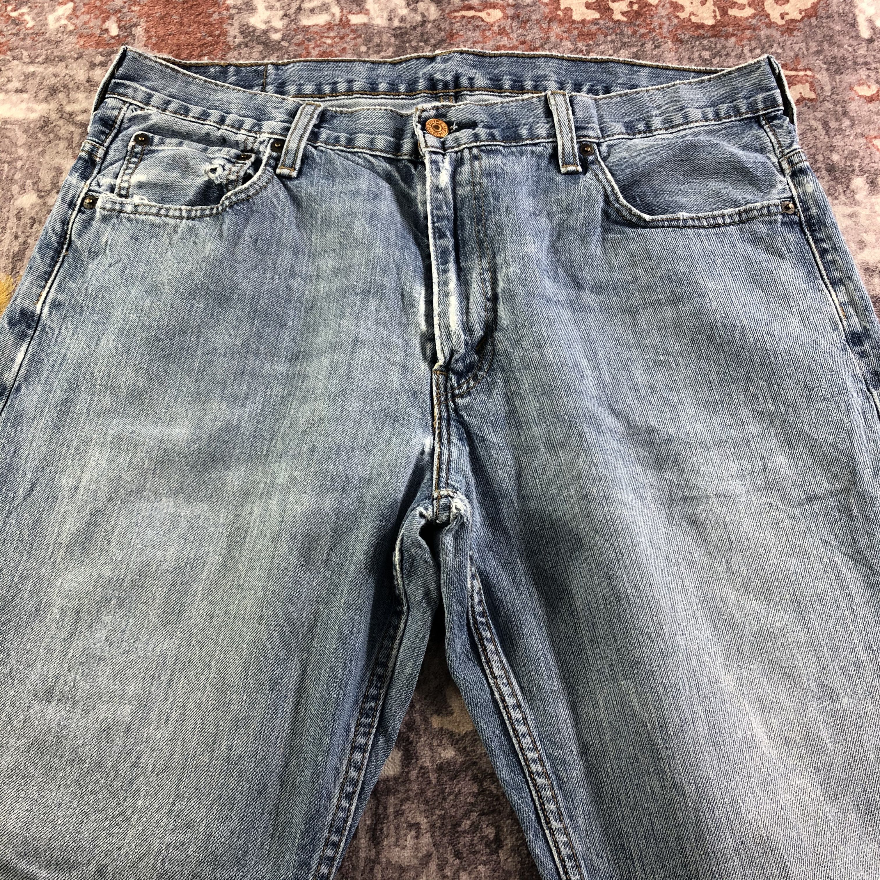 Levi's × Vintage Vintage Blue Wash Levis 569 Jeans-JM3456 Size US 37 - 3 Thumbnail