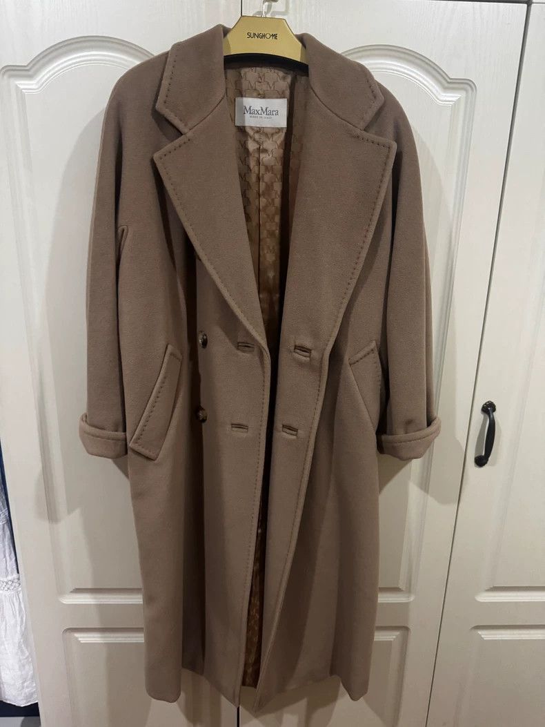 Other MaxMara 101801 Camel Wool Coat-2508 Size US M / EU 48-50 / 2 - 2 Thumbnail