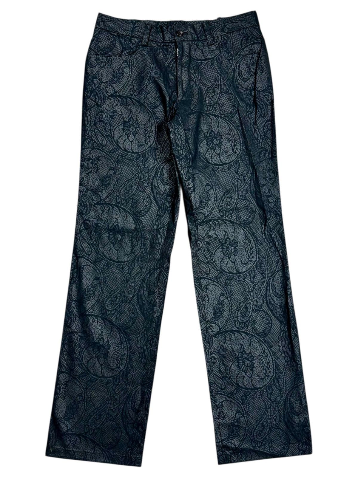 5351 POUR LES HOMMES Old 5351 - Snake Skin Paisley Pants Size US 30 / EU 46 - 1 Thumbnail