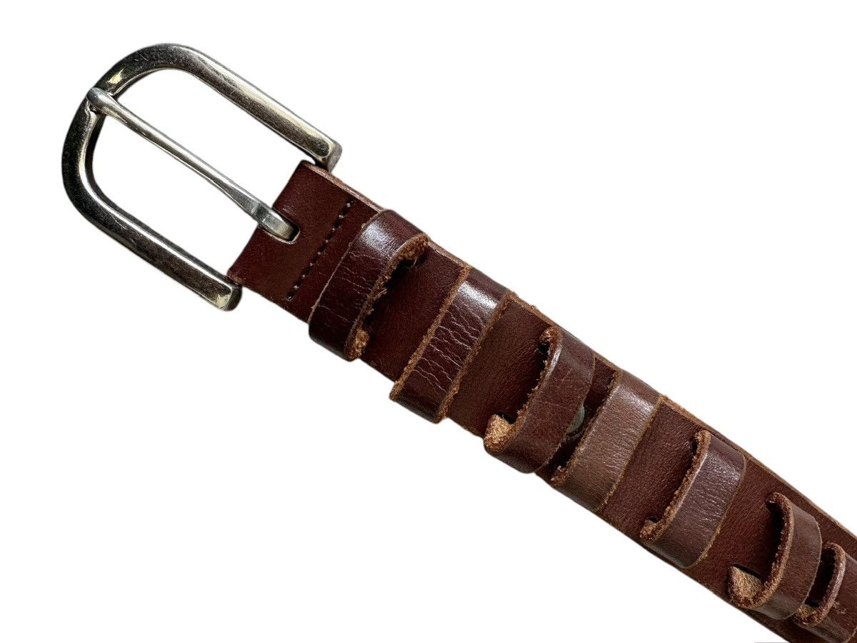 Tsumori Chisato 00's Tsumori Chisato leather craft belt Size ONE SIZE - 8 Thumbnail