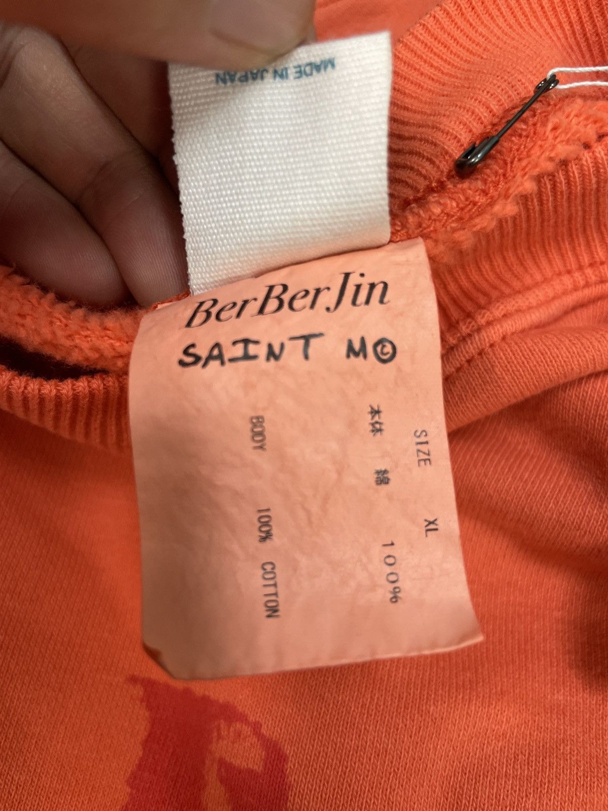 Saint Michael saint michael x berberjin sweatshirt Size US XL / EU 56 / 4 - 18 Thumbnail