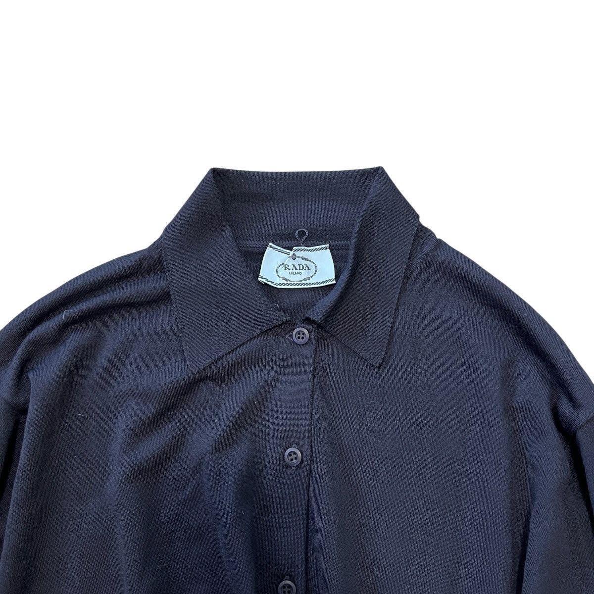 Prada PRADA SS24 Removable-Collar Virgin Wool Knit Sweater Size M / US 6-8 / IT 42-44 - 4 Thumbnail