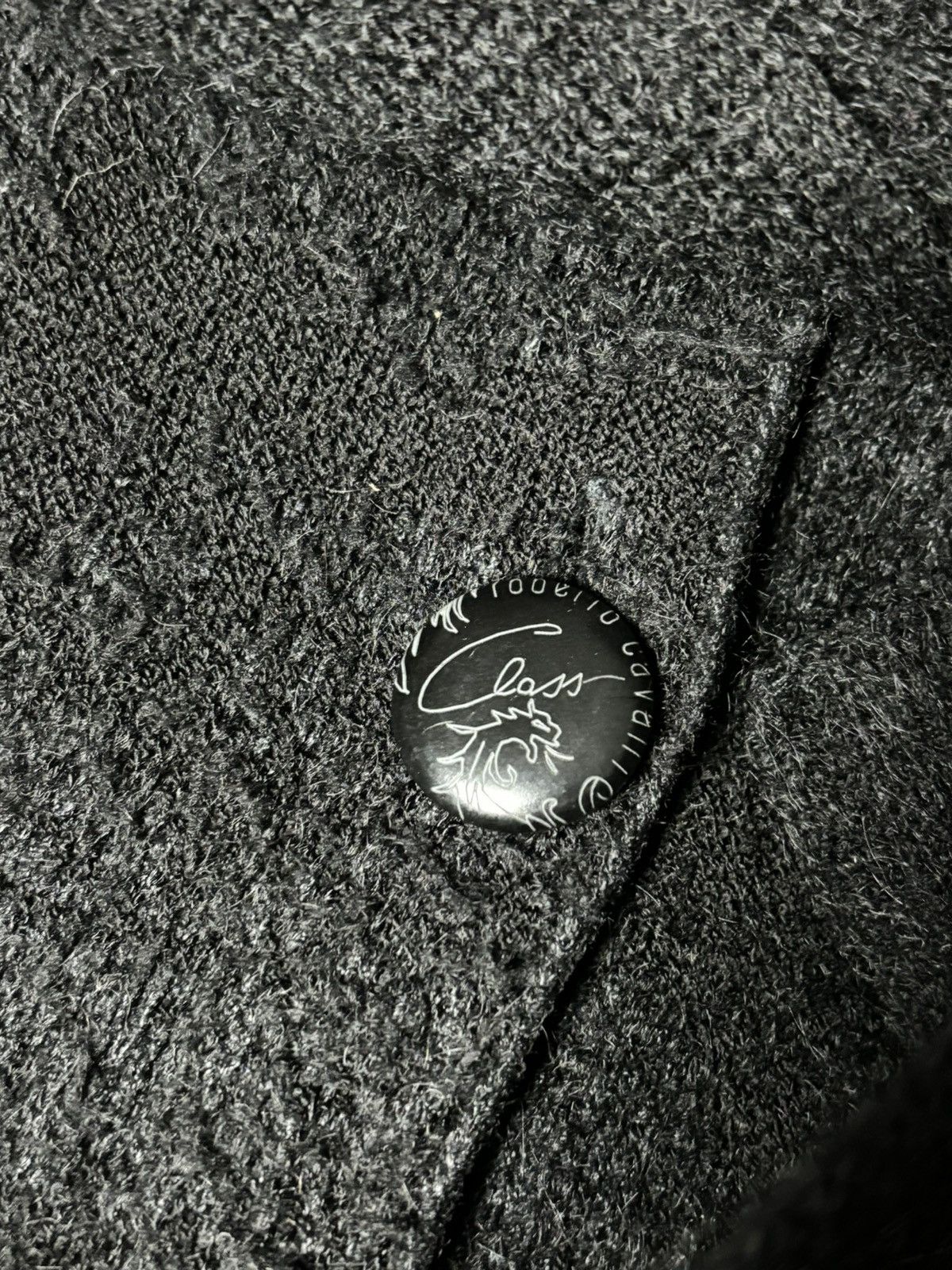 Cavalli Class × Roberto Cavalli RARE 00s ROBERTO CLASS CAVALLI COAT REAL FUR Size M / US 6-8 / IT 42-44 - 3 Thumbnail